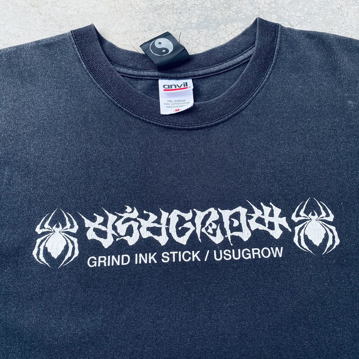 Band Tees Vintage Usu Grow Japan Distressed Hardcore Band Tees Size US M / EU 48-50 / 2 - 5 Thumbnail
