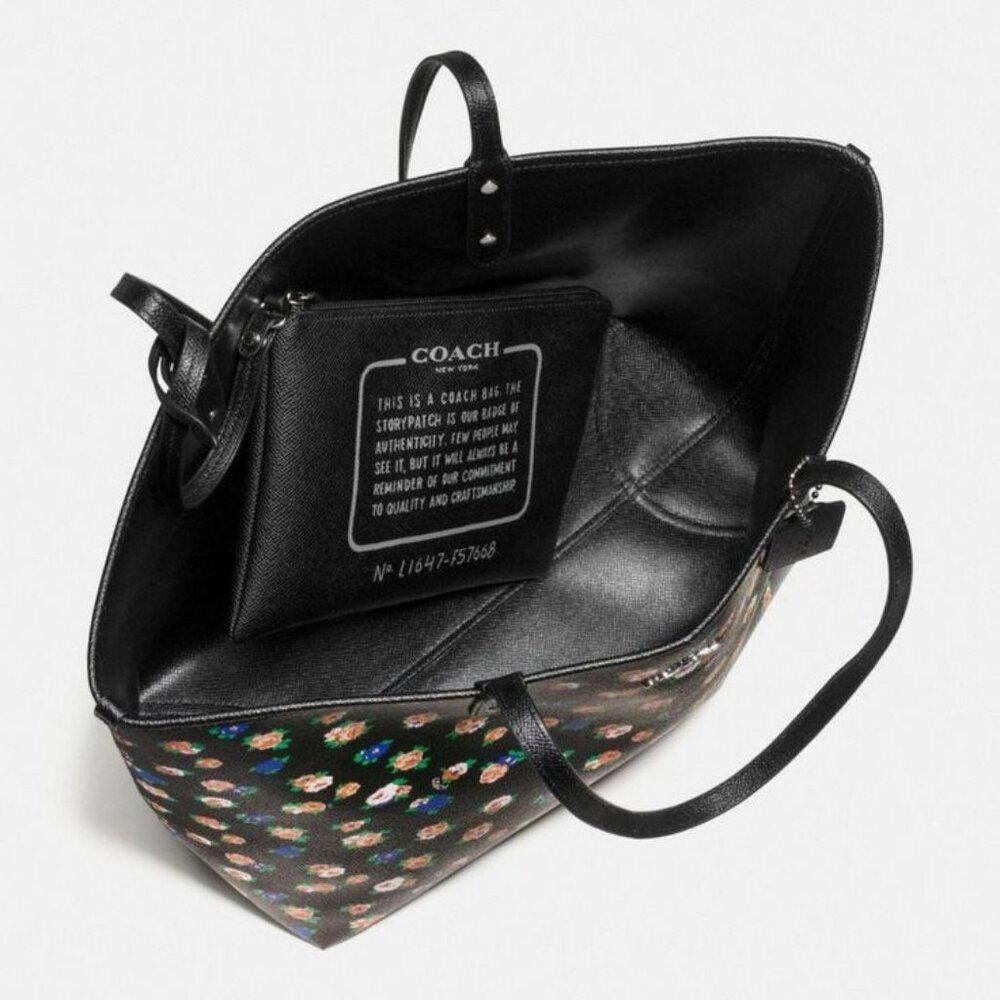 Coach Coach Reversible City Tote in Tea Rose Floral - NWT (New) Size ONE SIZE - 5 Thumbnail