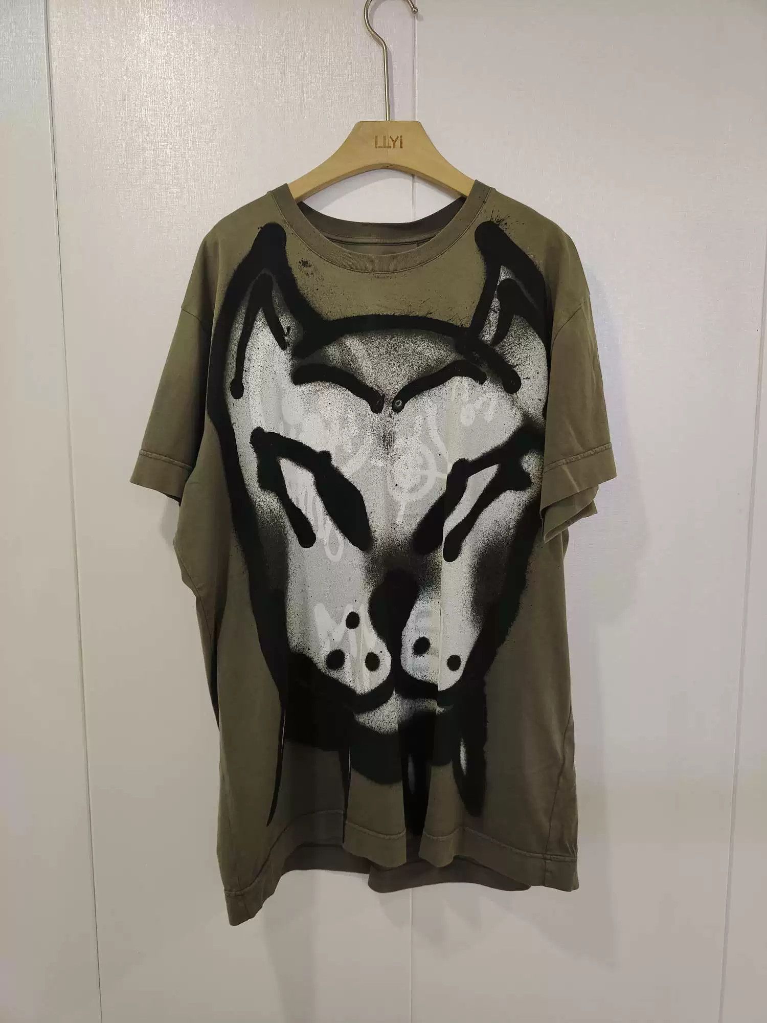 Givenchy Givenchy x Chito Spray Paint Short-Sleeve T Size US M / EU 48-50 / 2 - 1 Thumbnail