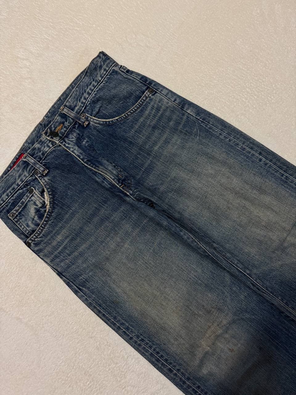 Edwin LOOSE Edwin 503 Rebel Insane Rusty Mudwash Distressed Jeans Size US 29 - 6 Thumbnail