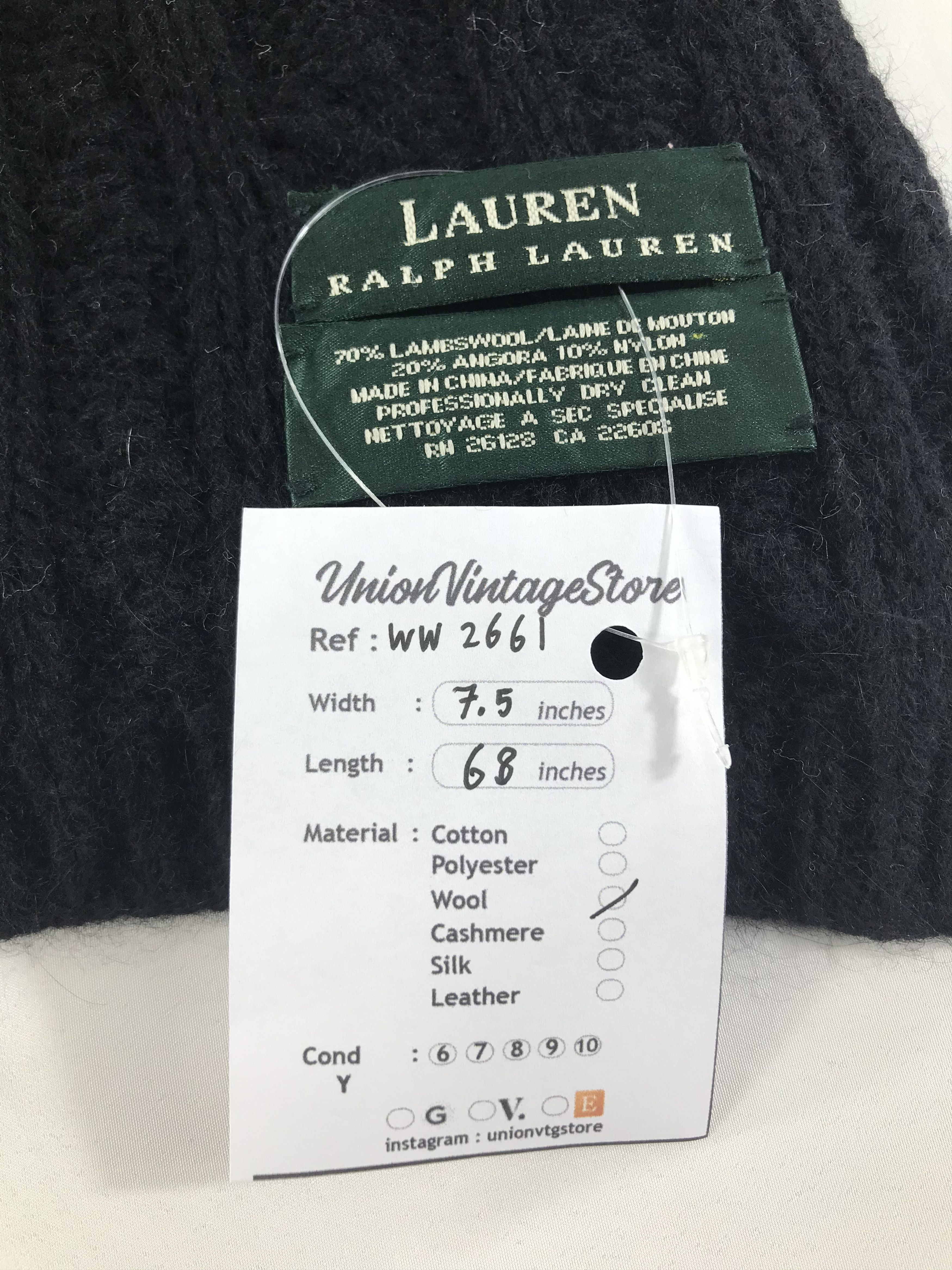 Ralph Lauren Ralph Lauren Scarf / Muffler / Neckwear - WW2661 Size ONE SIZE - 5 Thumbnail