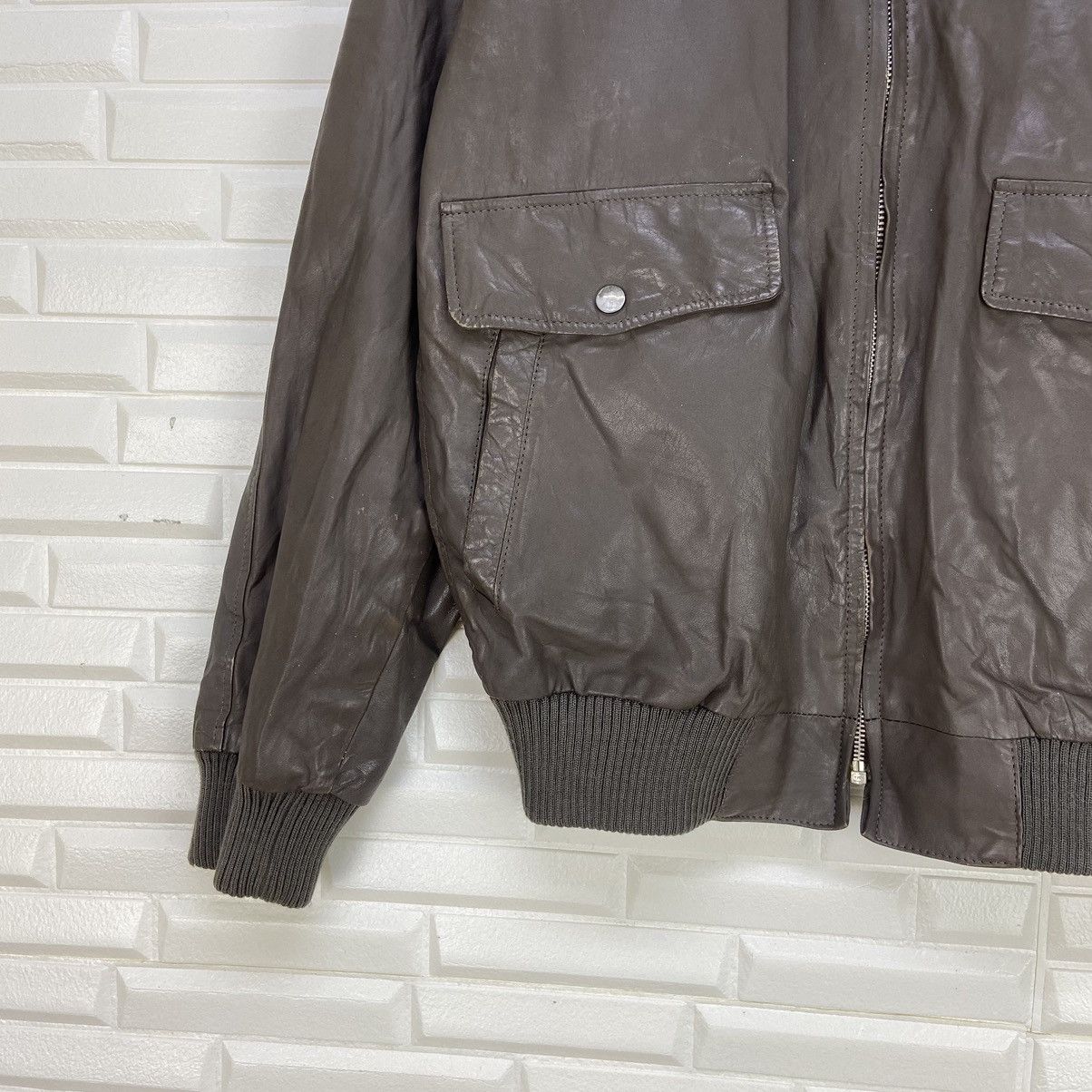 Leather Vintage A-2 Leather Jacket Western Style Size US S / EU 44-46 / 1 - 5 Thumbnail