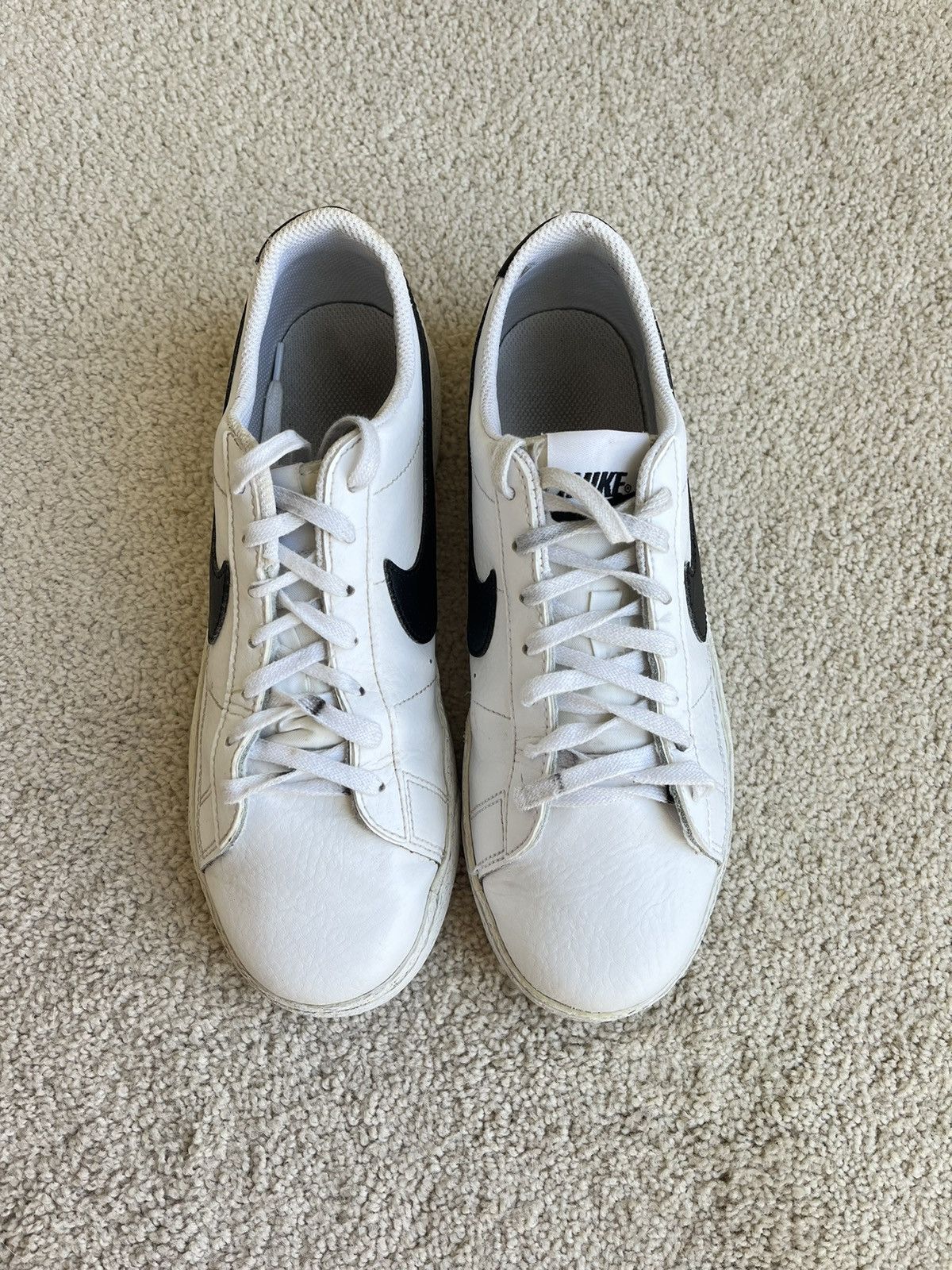 Nike × Vintage nike blazer low gs white black Size US 7.5 / IT 37.5 - 3 Thumbnail