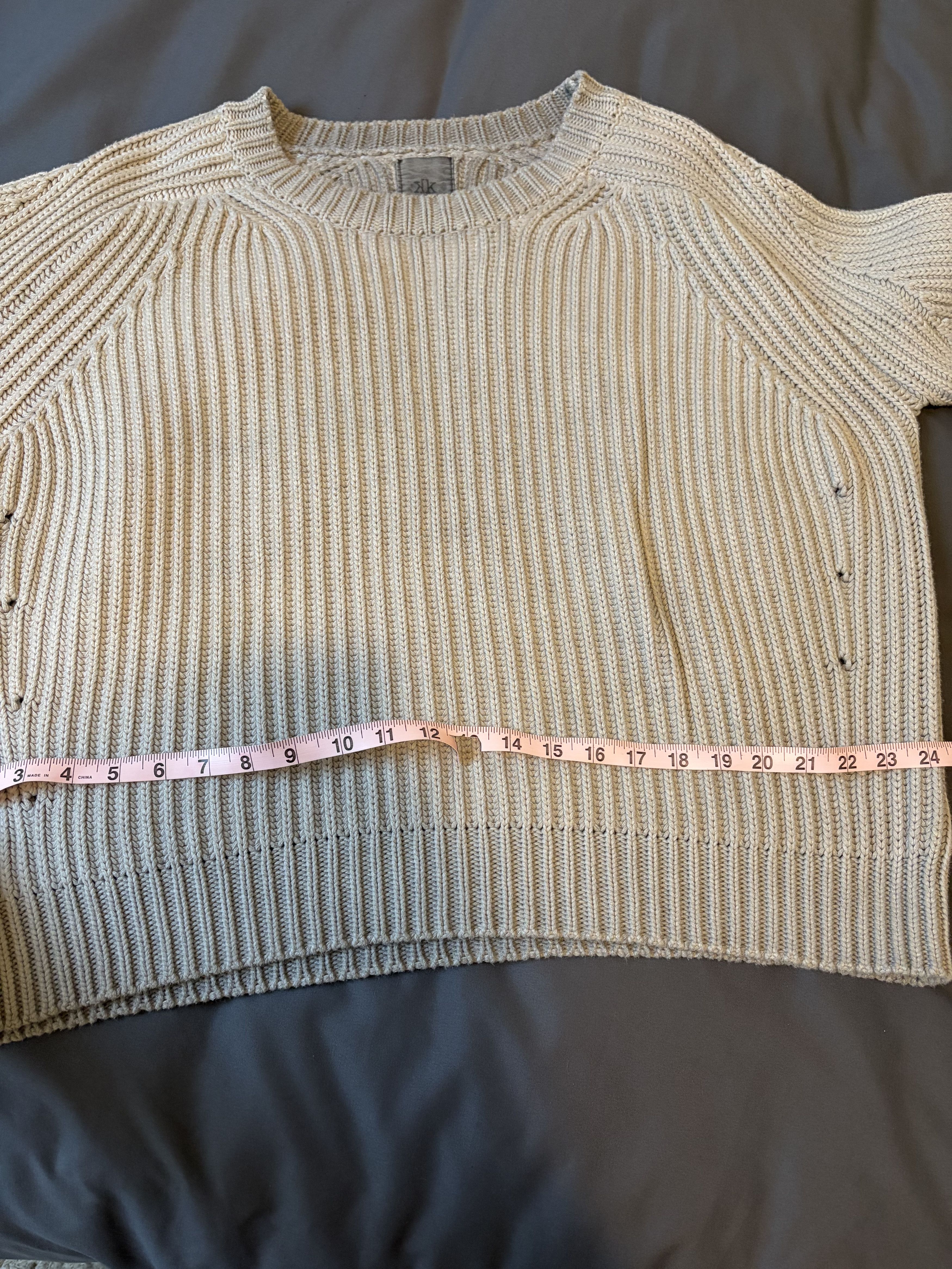 K-Two Studios Ktwo studios knit sweater grey Size US M / EU 48-50 / 2 - 2 Thumbnail
