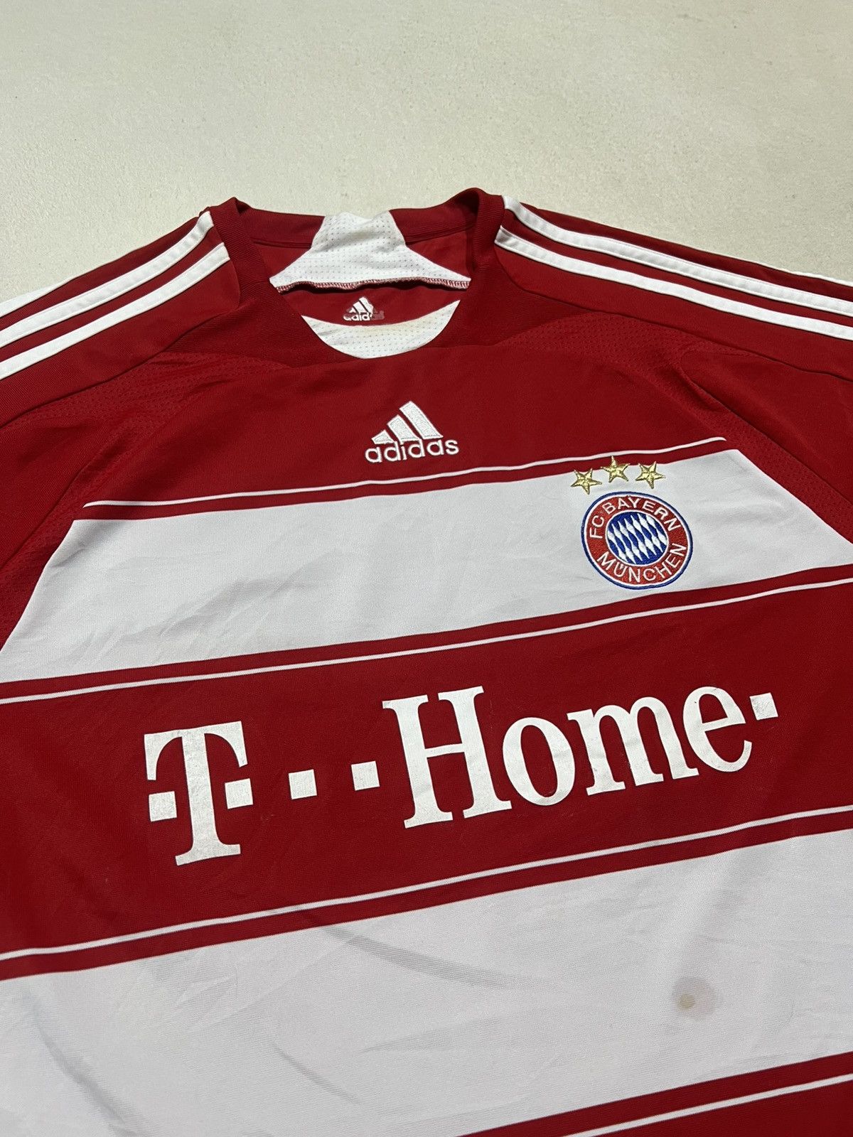 Adidas Bayern Munich 2007 Adidas Home Jersey Size US L / EU 52-54 / 3 - 2 Thumbnail