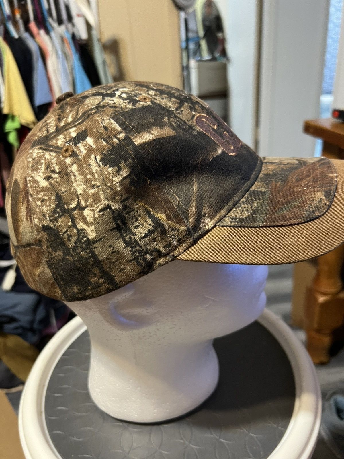 Vintage Dri Duck CAT Camouflage Hat Size ONE SIZE - 4 Thumbnail
