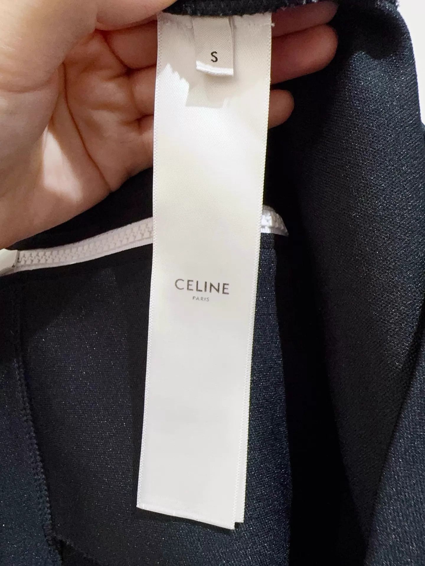 Celine Celine Women's Black Dress Coat Size S Size S / US 4 / IT 40 - 6 Thumbnail