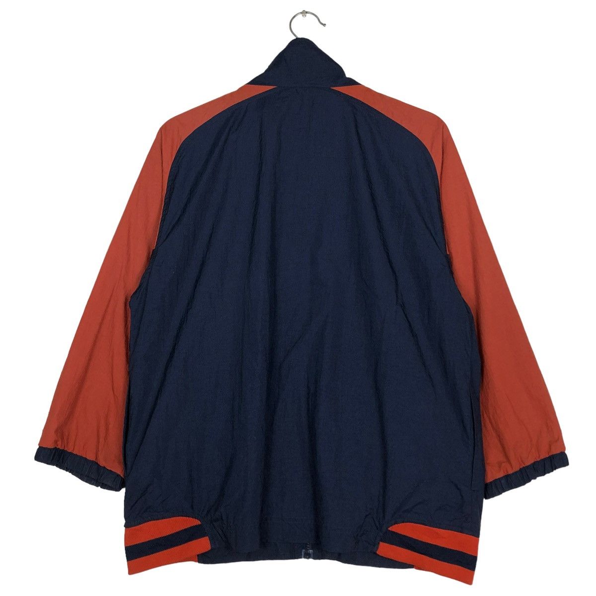 Nike 🔥VINTAGE NIKE BIKER ZIPPER JACKET BIG SWOOSH LOGO Size US M / EU 48-50 / 2 - 8 Thumbnail