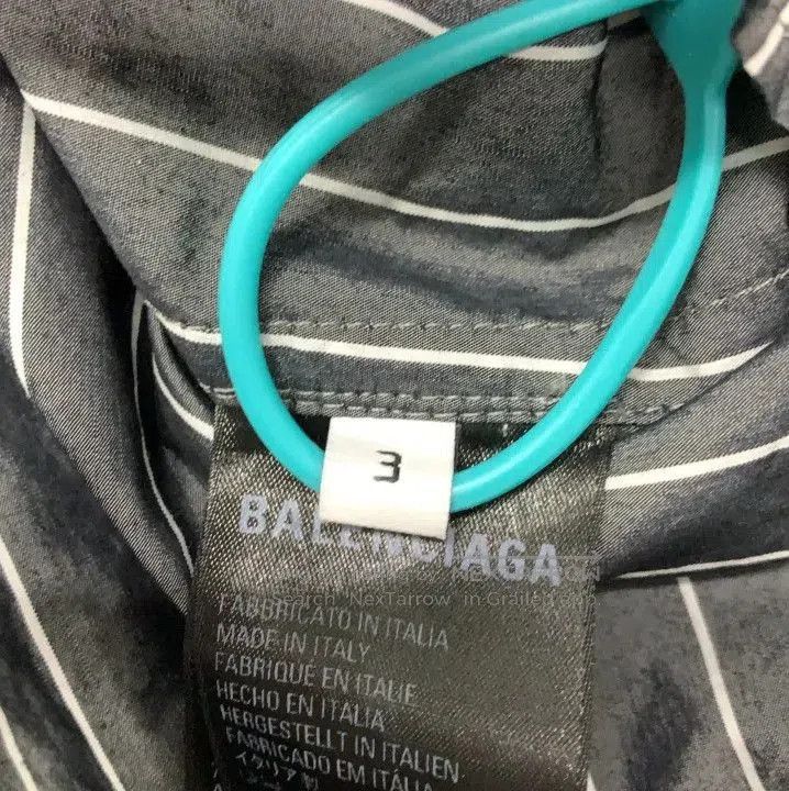 Balenciaga Balenciaga FW22 Striped Long Sleeve Shirt. Size US M / EU 48-50 / 2 - 2 Thumbnail