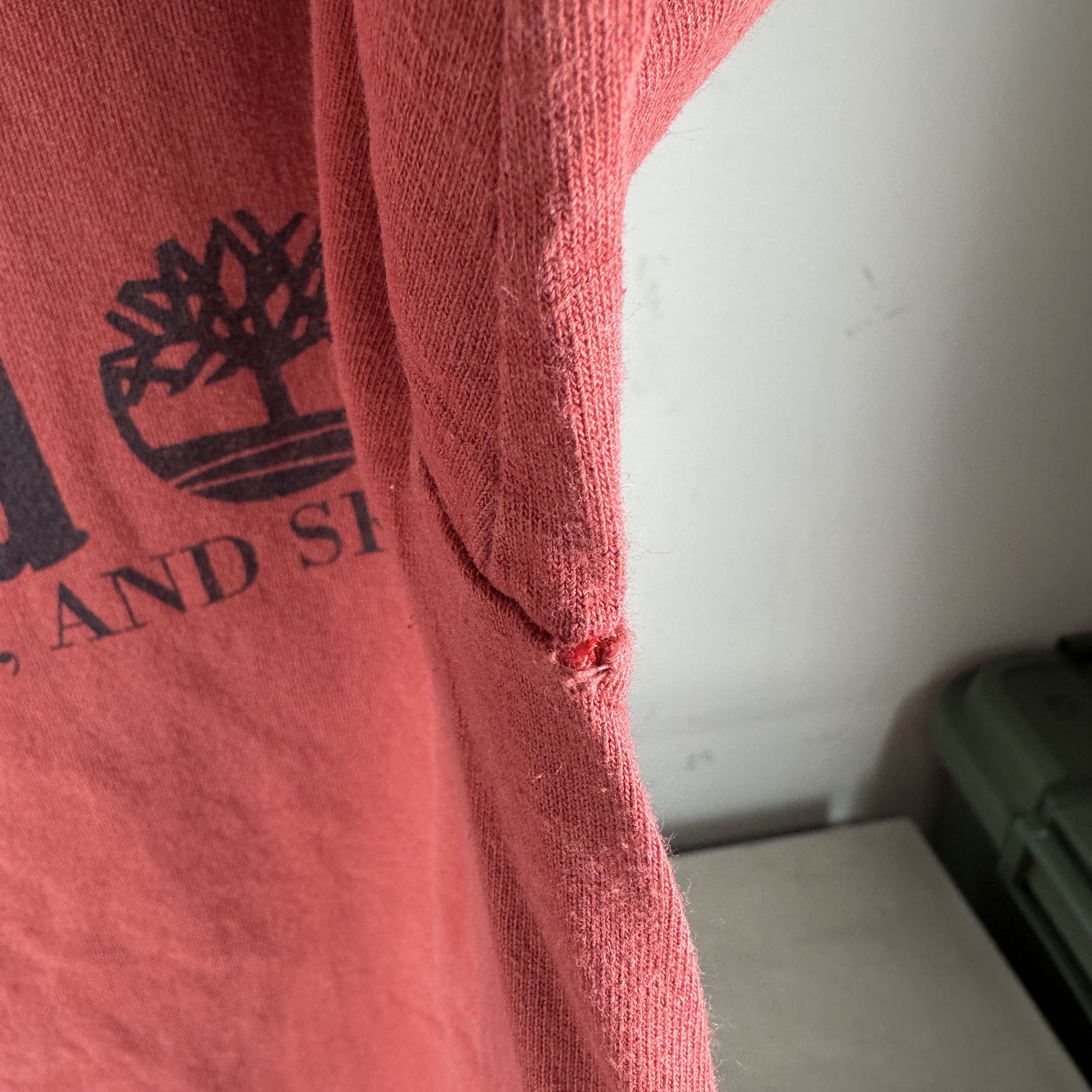 Vintage 90s Timberland Weathergear Wind, Water, Earth, and Sky Tee Size US L / EU 52-54 / 3 - 5 Thumbnail