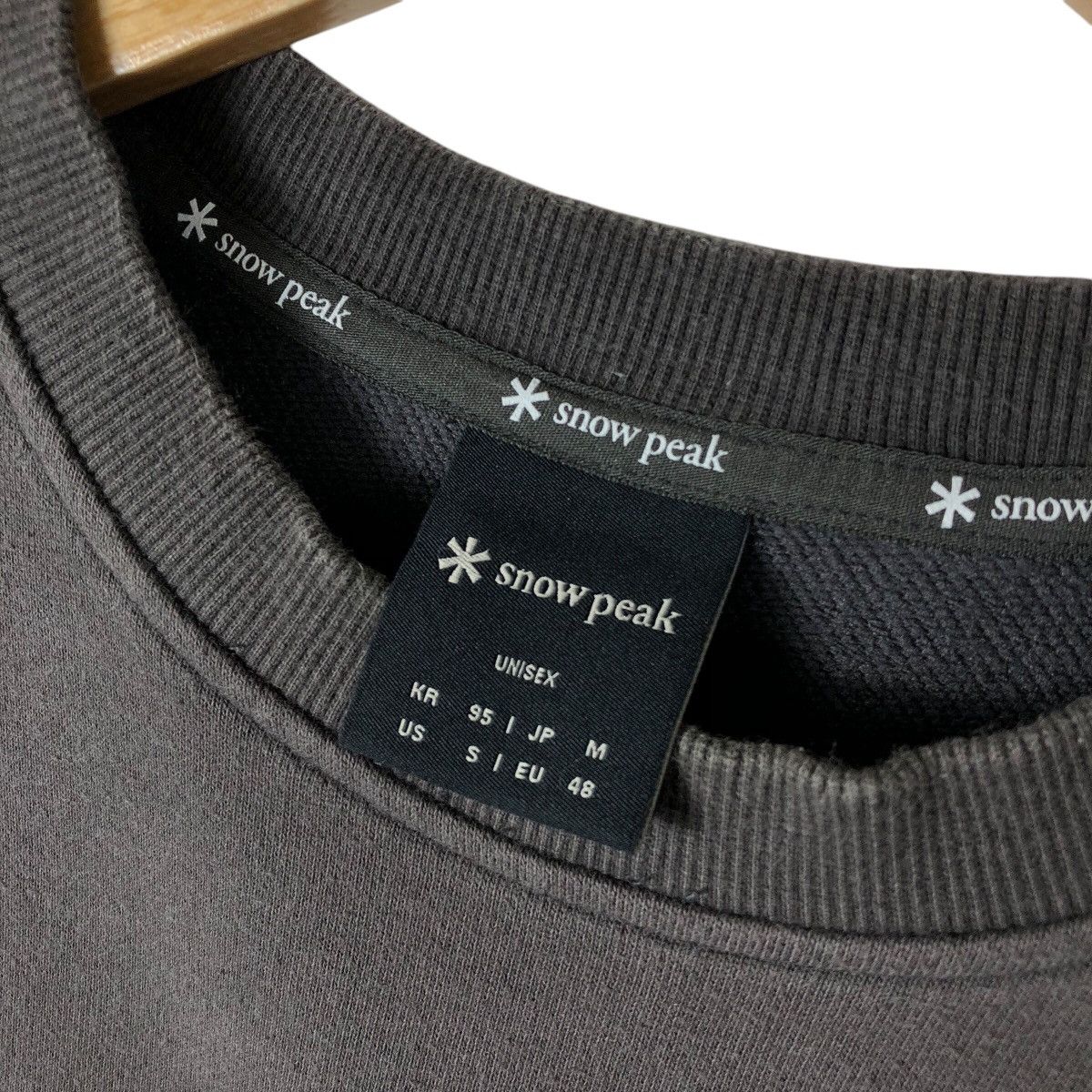 Snow Peak SNOW PEAK Outdoor Crewneck Sweatshirt Size US M / EU 48-50 / 2 - 6 Thumbnail