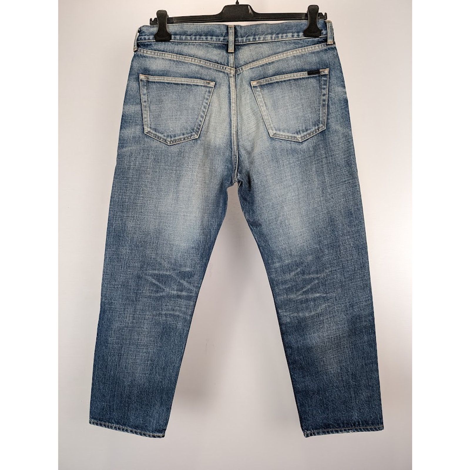 Saint Laurent Paris o1rshd1 Denim Jeans in Blue Size US 34 / EU 50 - 11 Thumbnail