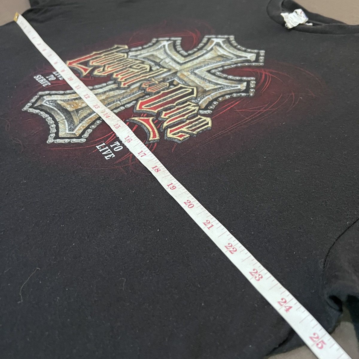 Vintage Vintage Y2K Loyal to one Jesus God Bible Holy Tee 2XL Size US XXL / EU 58 / 5 - 7 Thumbnail