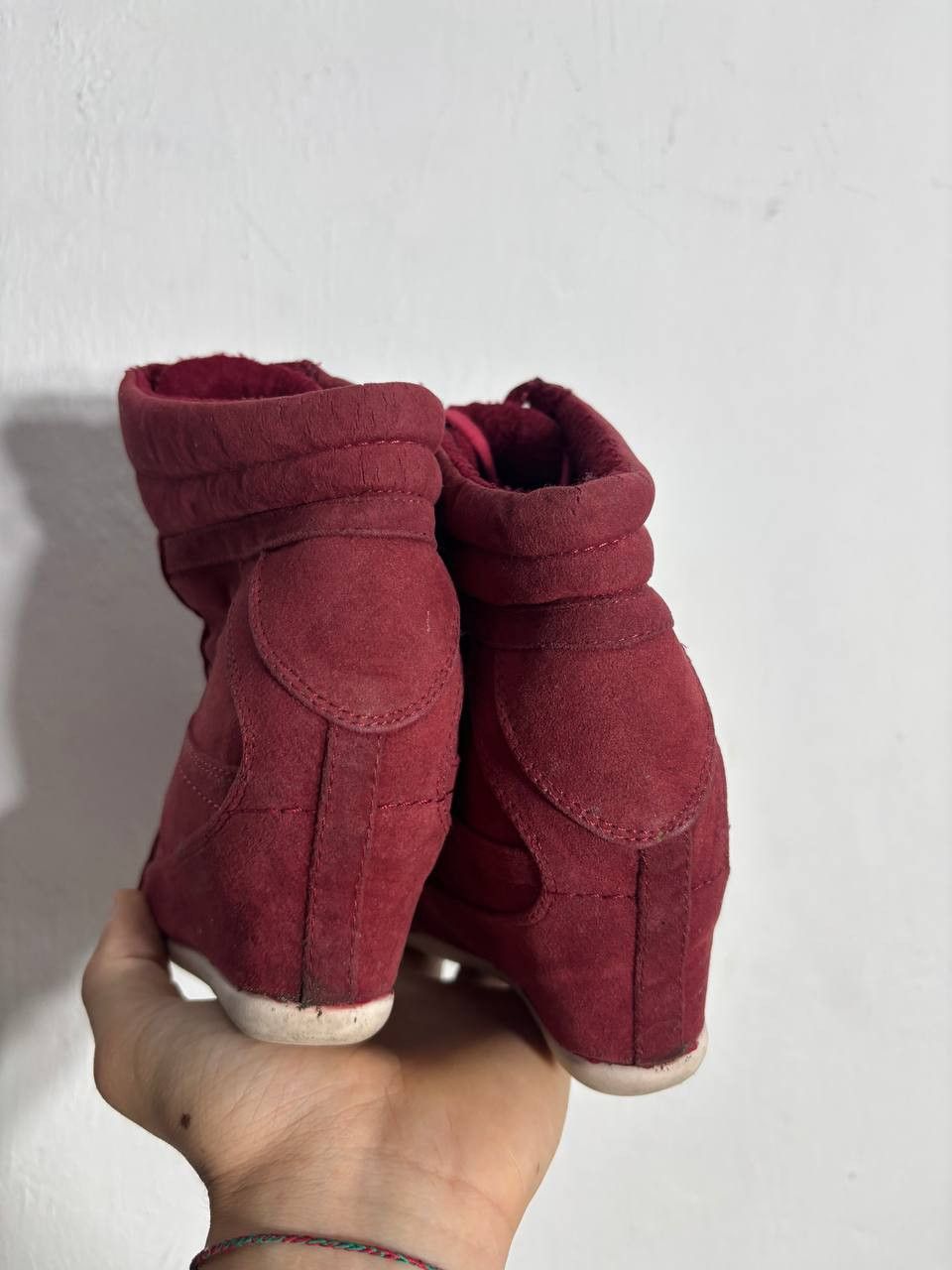 Other Isabel Marant Etoile style Suede Hi-Top Sneakers Shoes Size US 8 / IT 38 - 12 Thumbnail