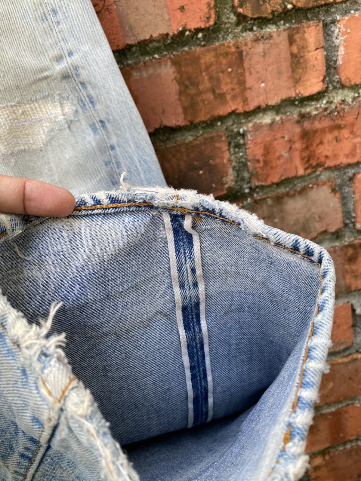 Levi's Vintage Clothing W32x30 Vintage levi's 501 redline selvedge distressed Size US 32 / EU 48 - 6 Thumbnail