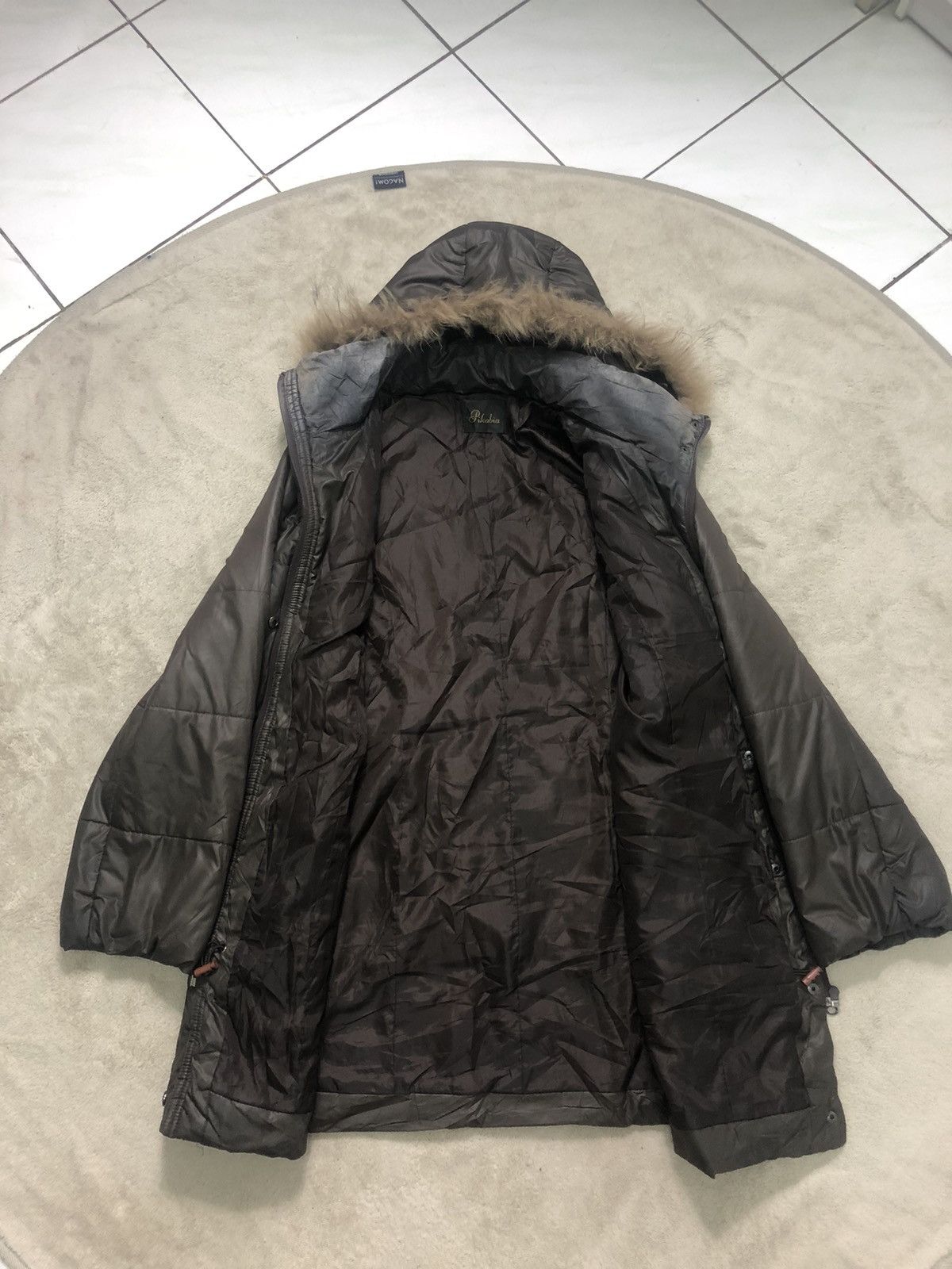Hysteric Glamour × If Six Was Nine × Le Grande Bleu (L.G.B.) Vintage Fur Hoodie Long Puffer Jacket Size M / US 6-8 / IT 42-44 - 8 Thumbnail