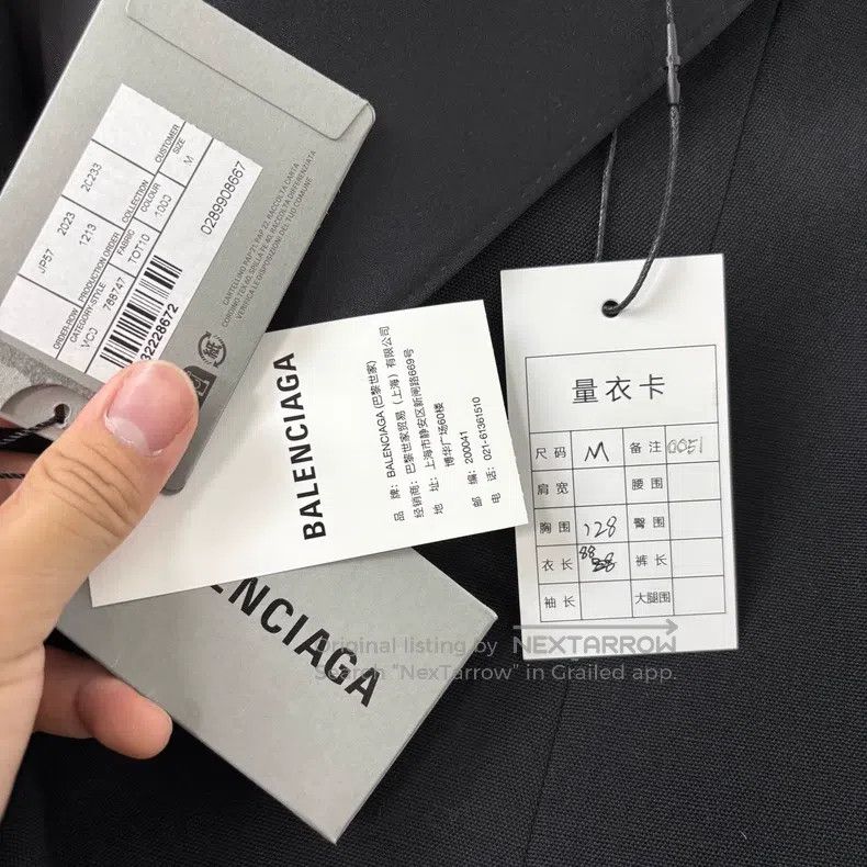 Balenciaga Balenciaga Deconstructed Suit Pants Tapered Suit Size US M / EU 48-50 / 2 - 5 Thumbnail