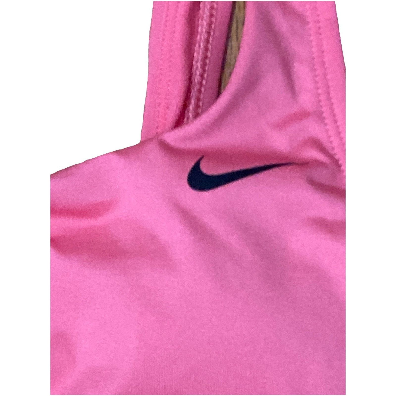 Nike Nike Women's Small UBack 1 Piece Bathing Swimsuit Coral Pink Size ONE SIZE - 6 Thumbnail