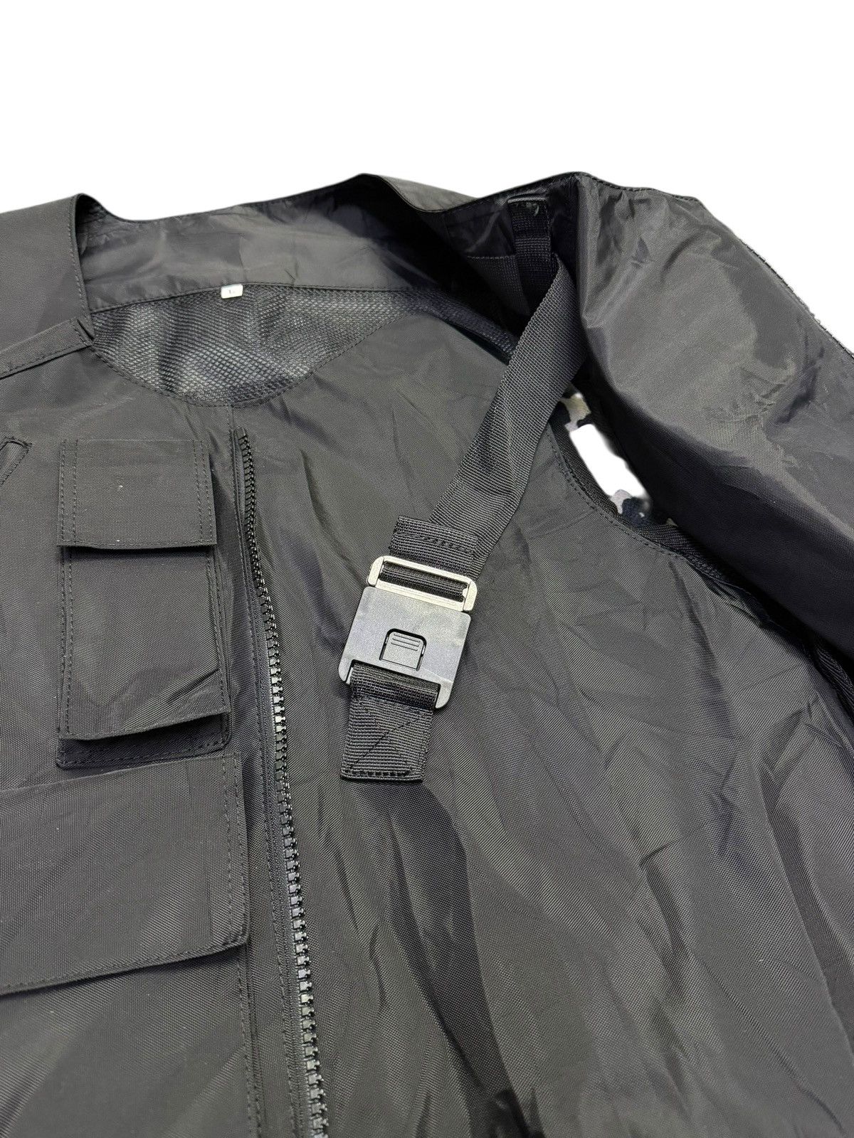 Japanese Brand Black Tactical Ultility Armor Vest Design Size US L / EU 52-54 / 3 - 4 Thumbnail
