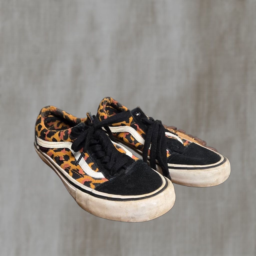 Vans VANS Old Skool Pro Animal Print Sneakers Men Size 8 Casual Skateboarding Multicolor Size US 8 / EU 41 - 1 Thumbnail