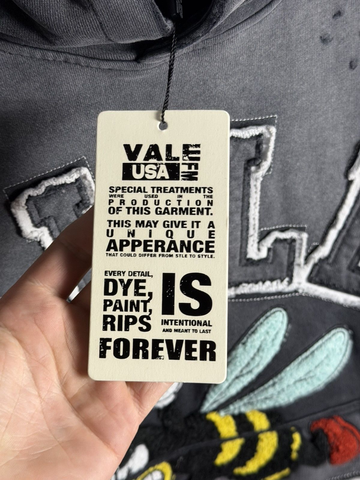 Vale Vale Forever Anthem Pullover ‘Black/Mono’ Size US S / EU 44-46 / 1 - 4 Thumbnail