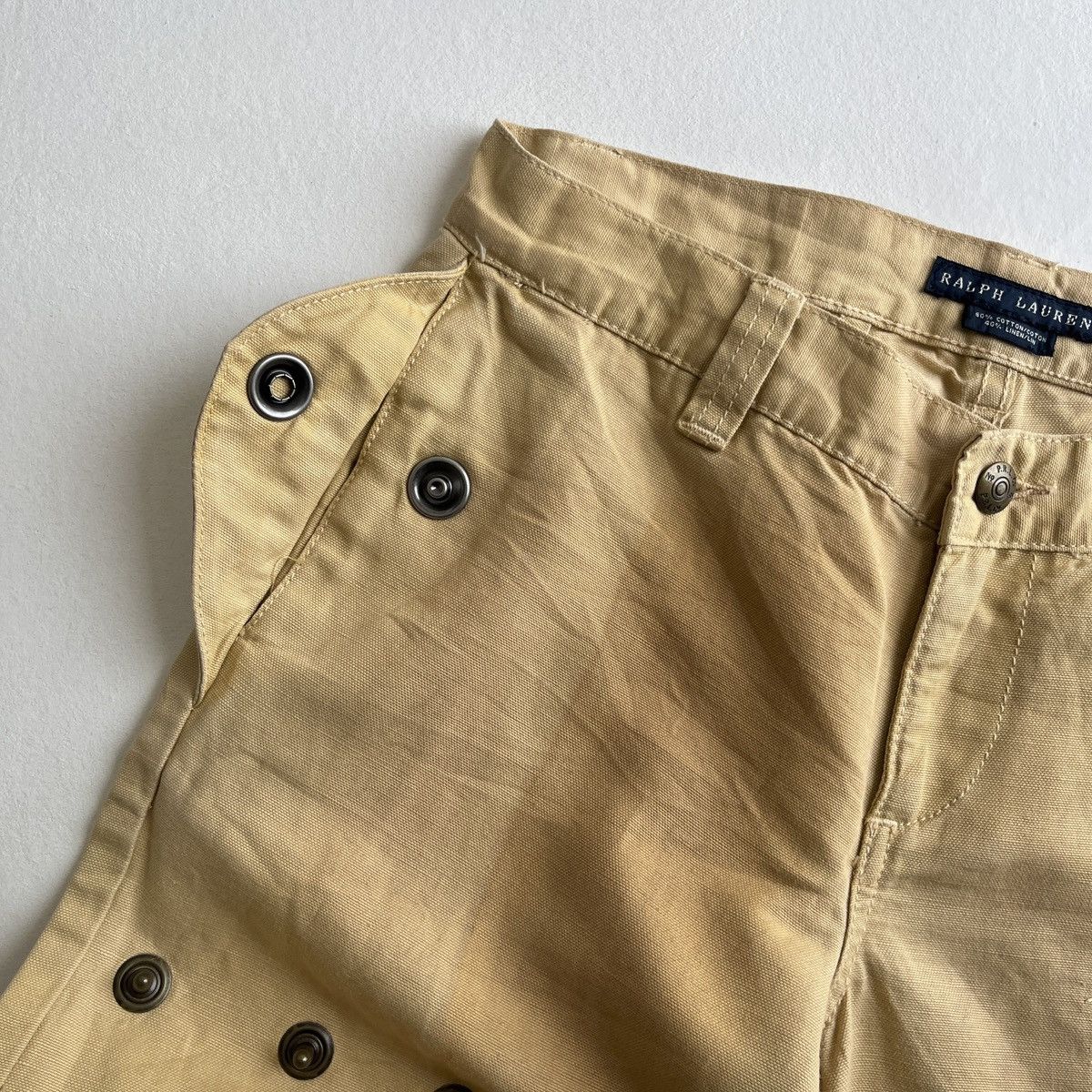 Polo Ralph Lauren × Ralph Lauren 💥Rare💥 Vintage Ralph Lauren Patchwork pants Size 30" / US 8 / IT 44 - 3 Thumbnail