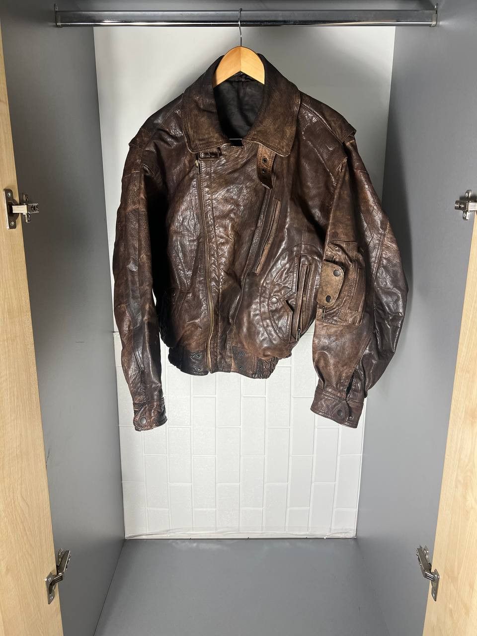 Genuine Leather VINTAGE GENUINE LEATHER JACKET RETRO COWBOY JAPANESE Y2K 90s Size US M / EU 48-50 / 2 - 8 Thumbnail