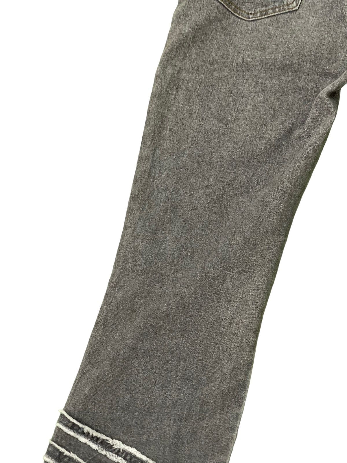 Japanese Brand Flare Jeans Skinny Lip Make Distress Stretch Boot Cut 6🟦4 Size US 29 - 16 Thumbnail
