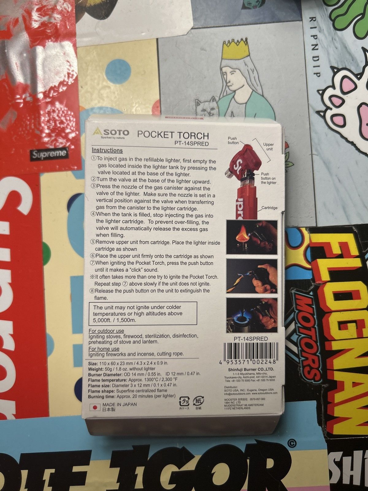 Supreme Supreme Red Soto Pocket Torch Size ONE SIZE - 2 Thumbnail