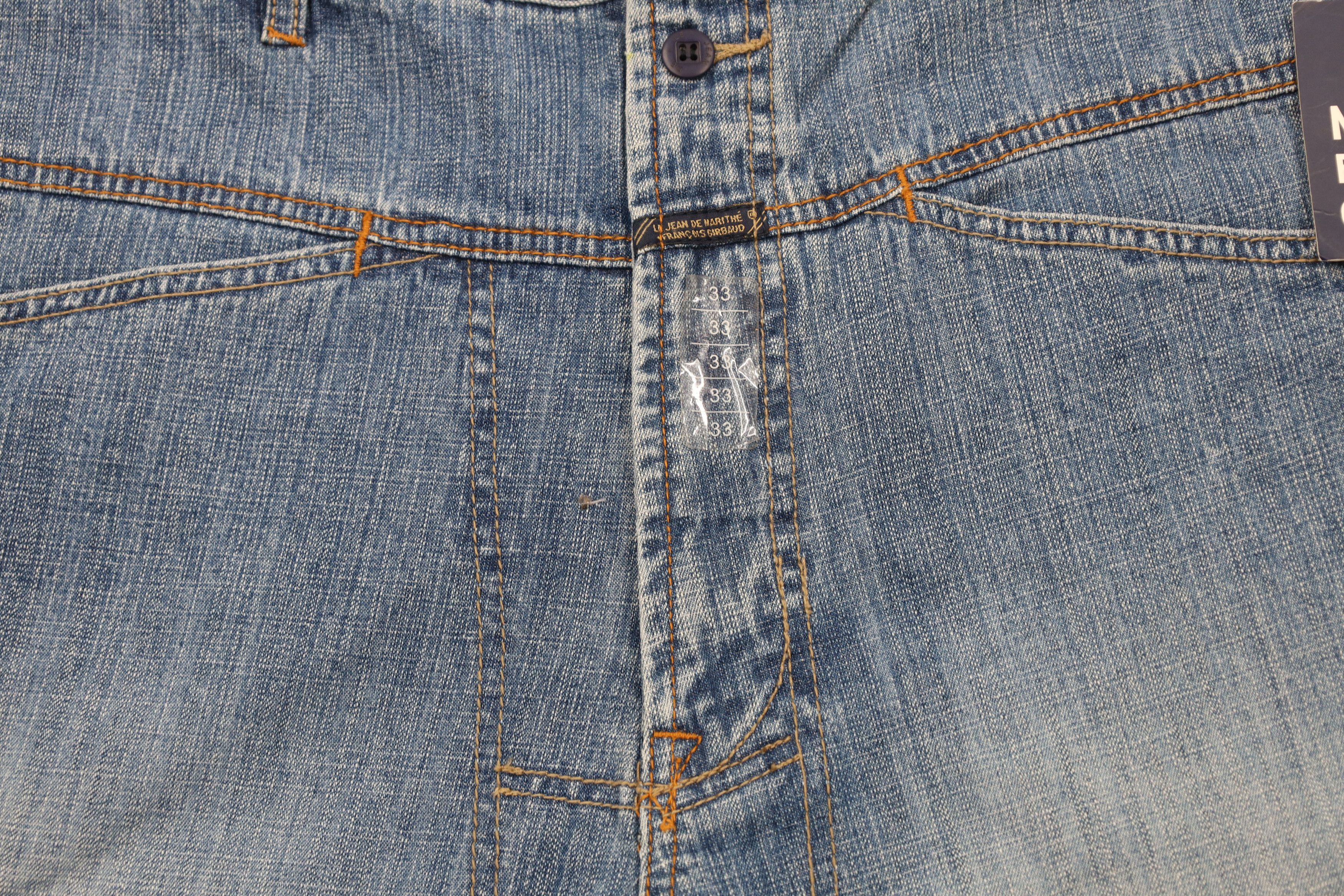Marithe + Francois Girbaud × Vintage Deadstock Vintage 90s Marithe Francois Girbaud Denim Shorts Size US 33 - 5 Thumbnail