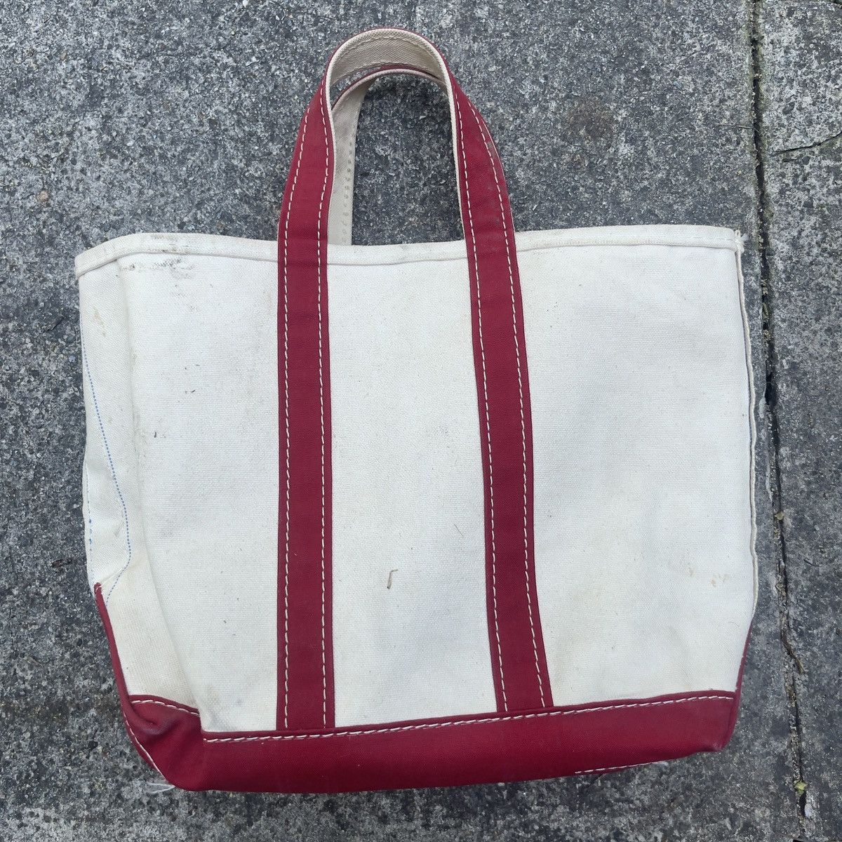 L.L. Bean × Vintage Vintage 70s L.L. Bean Two Tone Tote Bag Size ONE SIZE - 2 Thumbnail