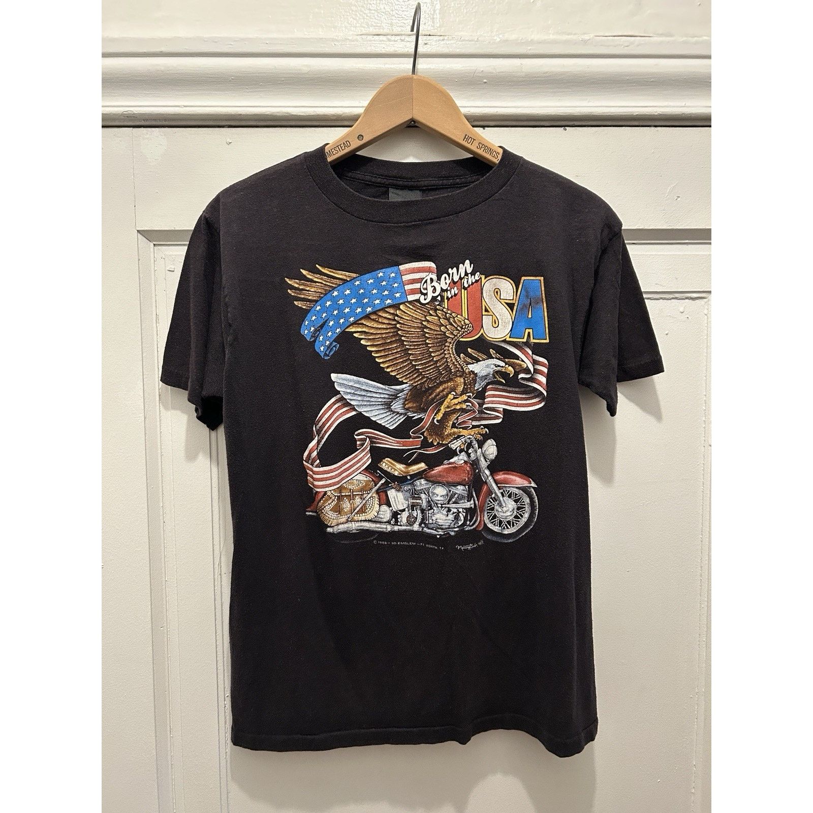 Harley Davidson × Vintage Vintage Harley Davidson 3D Emblem Shirt Size Medium EAGLE Size US M / EU 48-50 / 2 - 1 Thumbnail