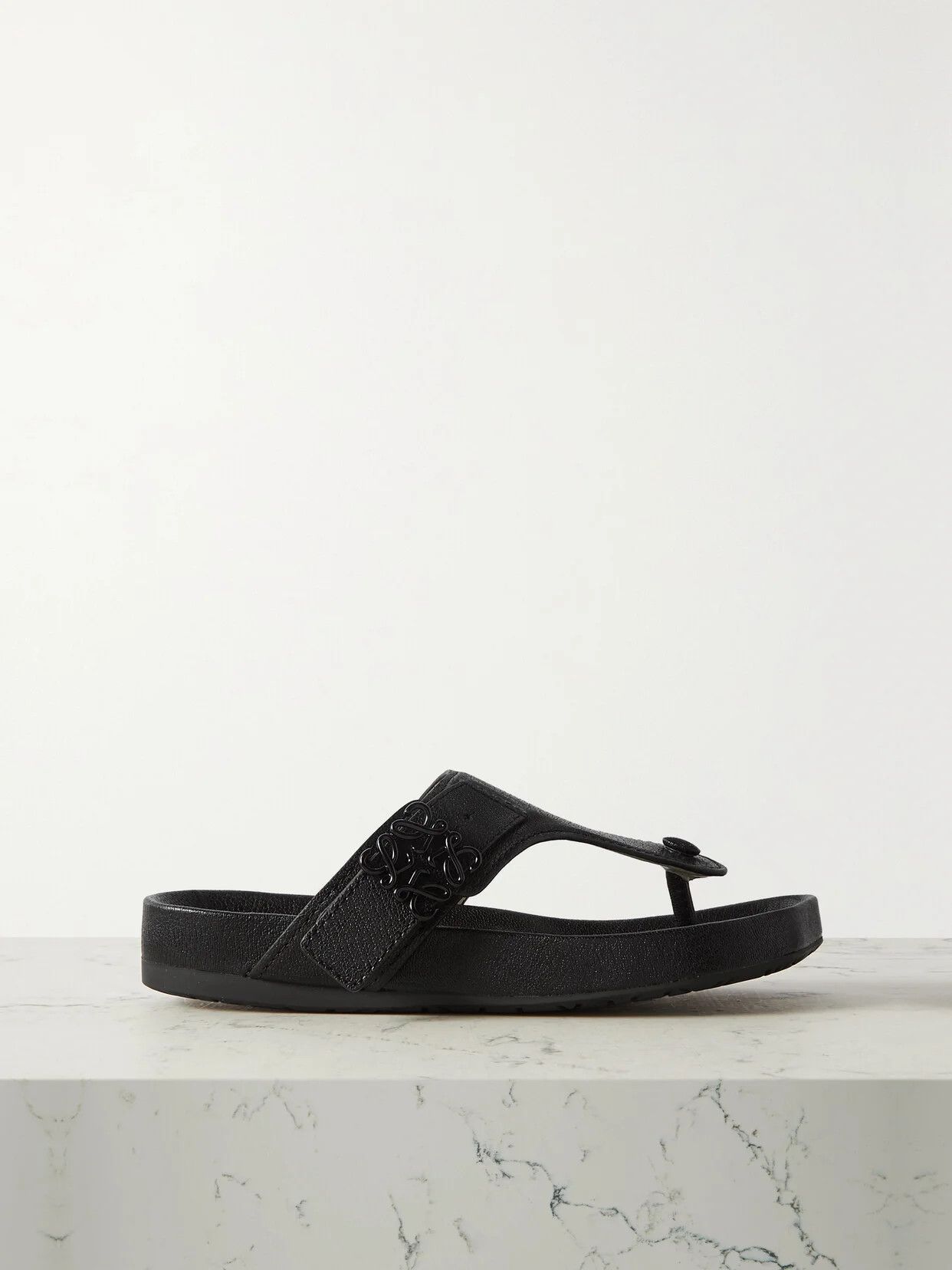 Loewe o1in1g0426 Ease Sandals in Black Size US 9 / IT 39 - 1 Thumbnail