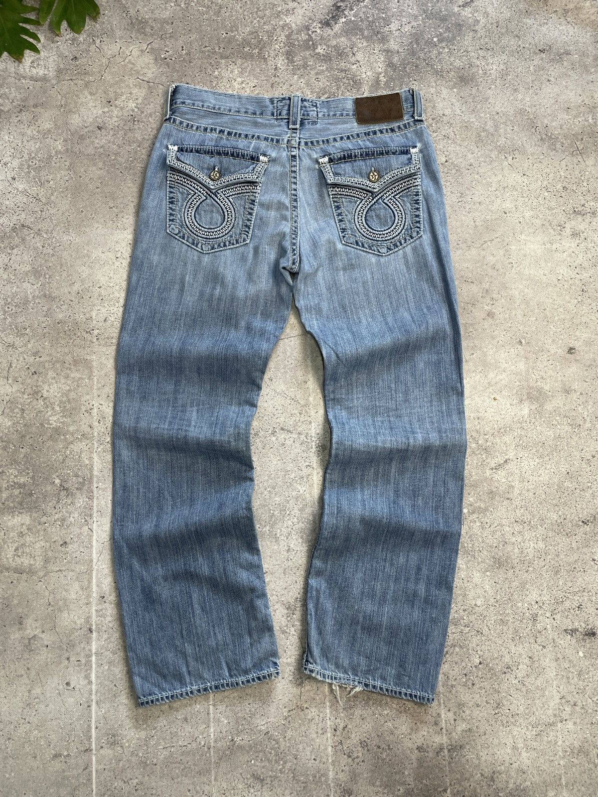 True Religion Vintage Y2K Big Star Like True Religion Y2K Distressed Jeans Size US 36 / EU 52 - 1 Thumbnail