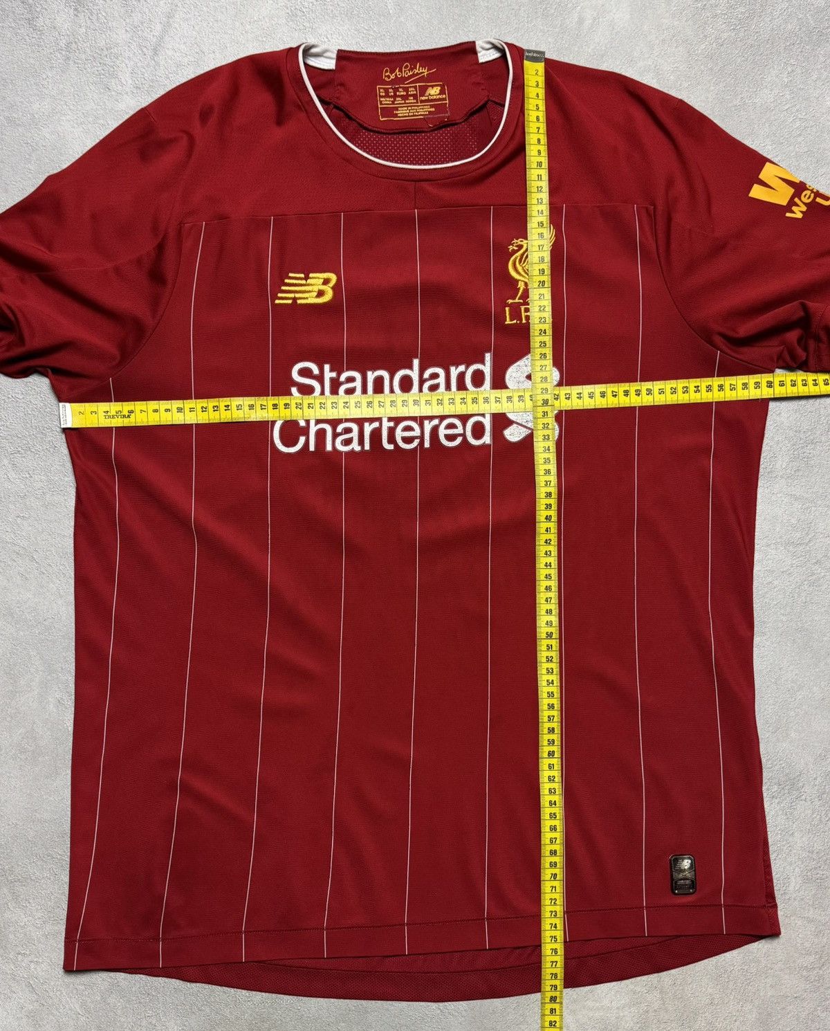 New Balance Liverpool 2019 2020 Home Shirt Soccer Jersey New Balance Size US XL / EU 56 / 4 - 20 Thumbnail