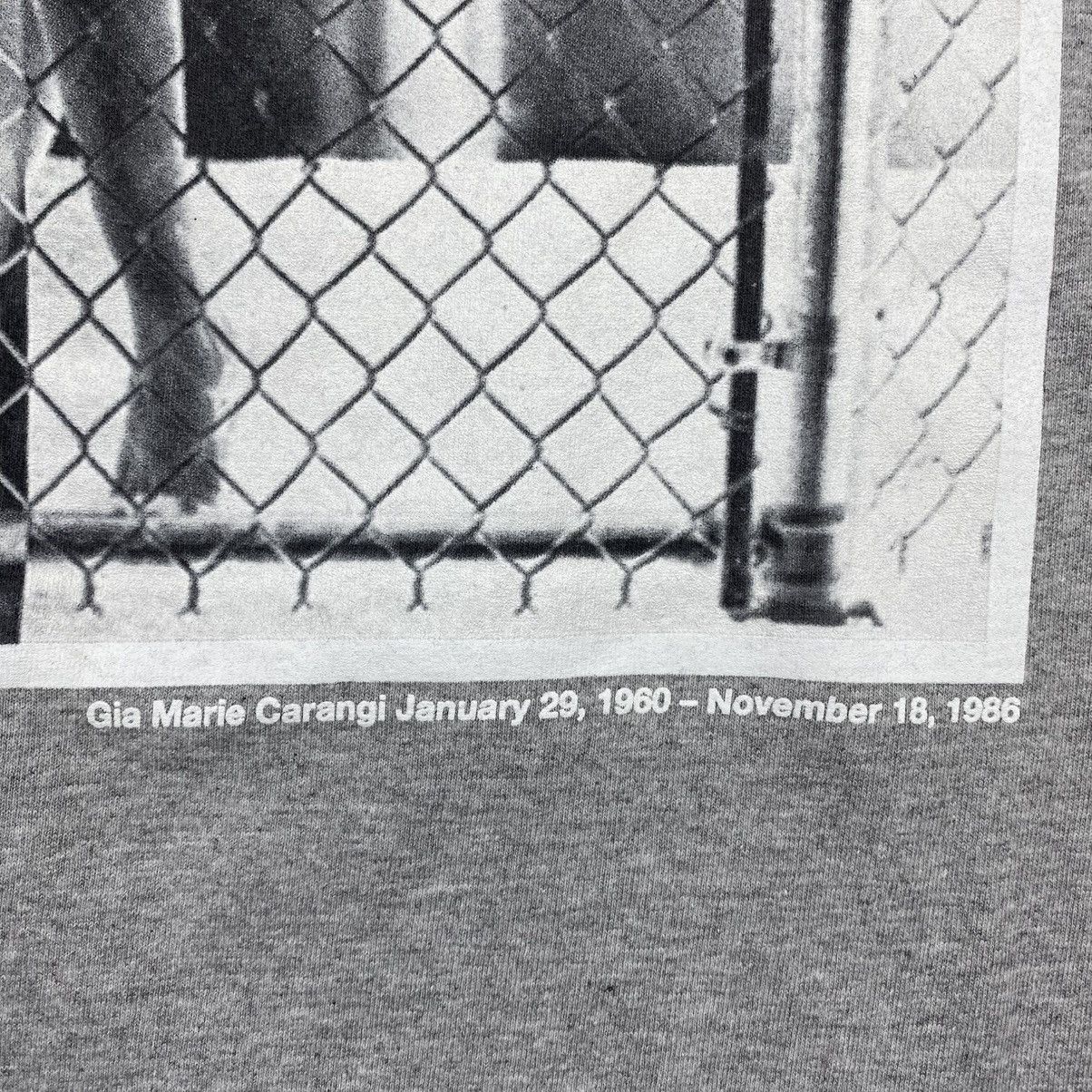 DISSIZIT! Gia Tシャツ　Gia Marie Carangi Rare!! Dissizit GIA MARIE CARANGI American Super Model