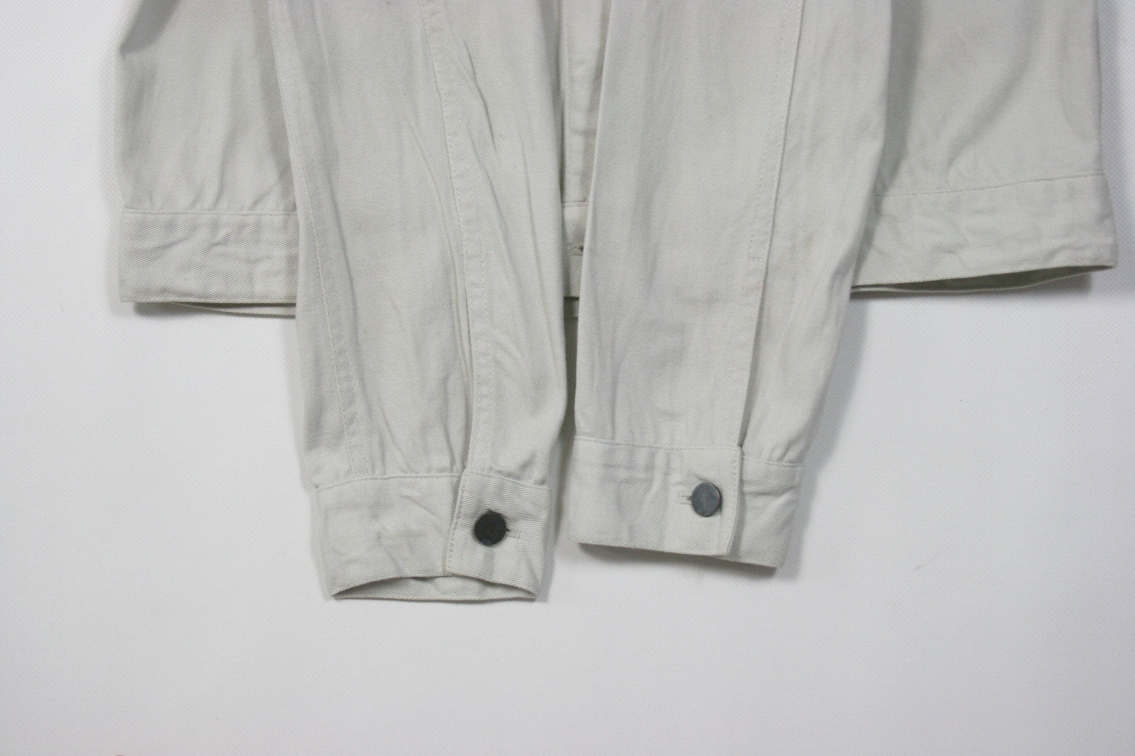 Alexander Wang Leather Shoulders Denim Jacket Size L / US 10 / IT 46 - 15 Thumbnail
