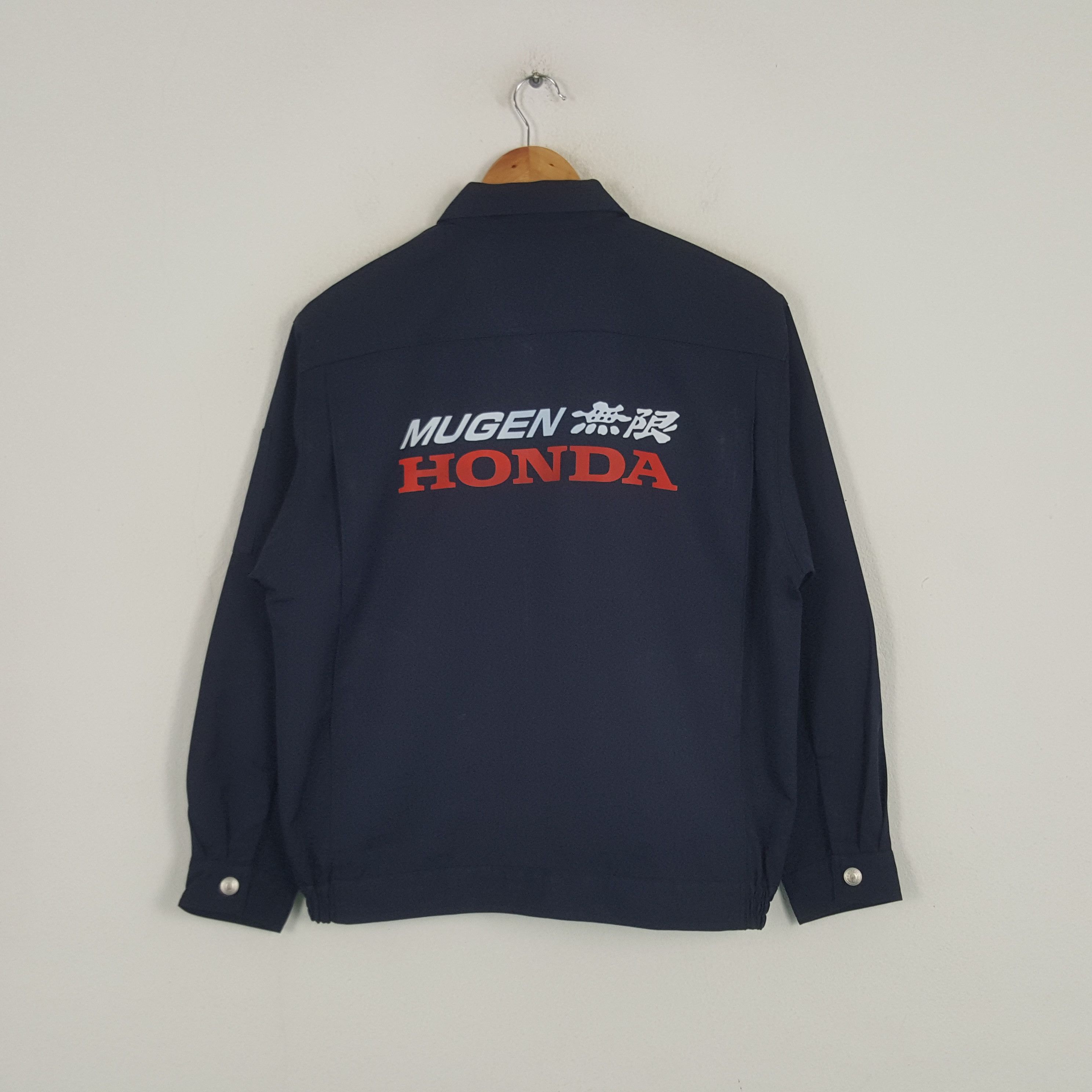 Japanese Brand × Vintage Vintage Mugen Honda Japanese Racing Team Custom Art Jacket Size US M / EU 48-50 / 2 - 1 Thumbnail