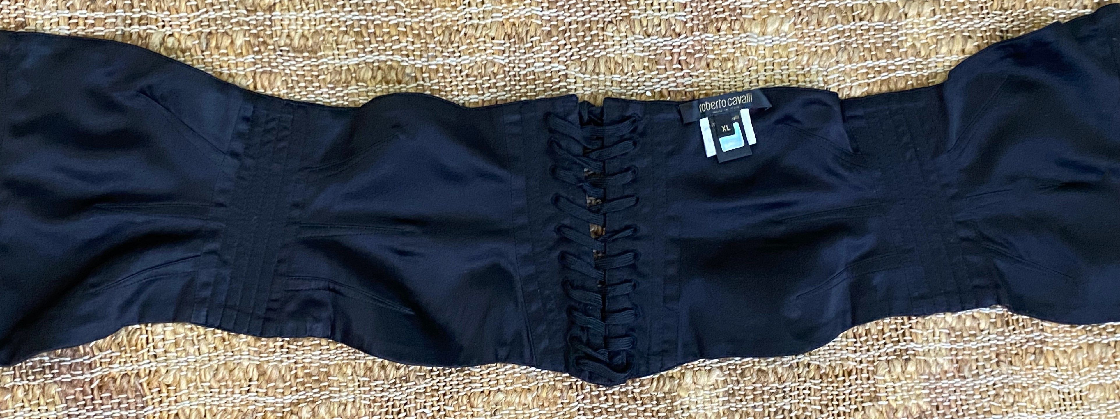 Roberto Cavalli Roberto Cavalli Waist Cincher Corset S/S 2003 Bustier Size XL / US 12-14 / IT 48-50 - 7 Thumbnail