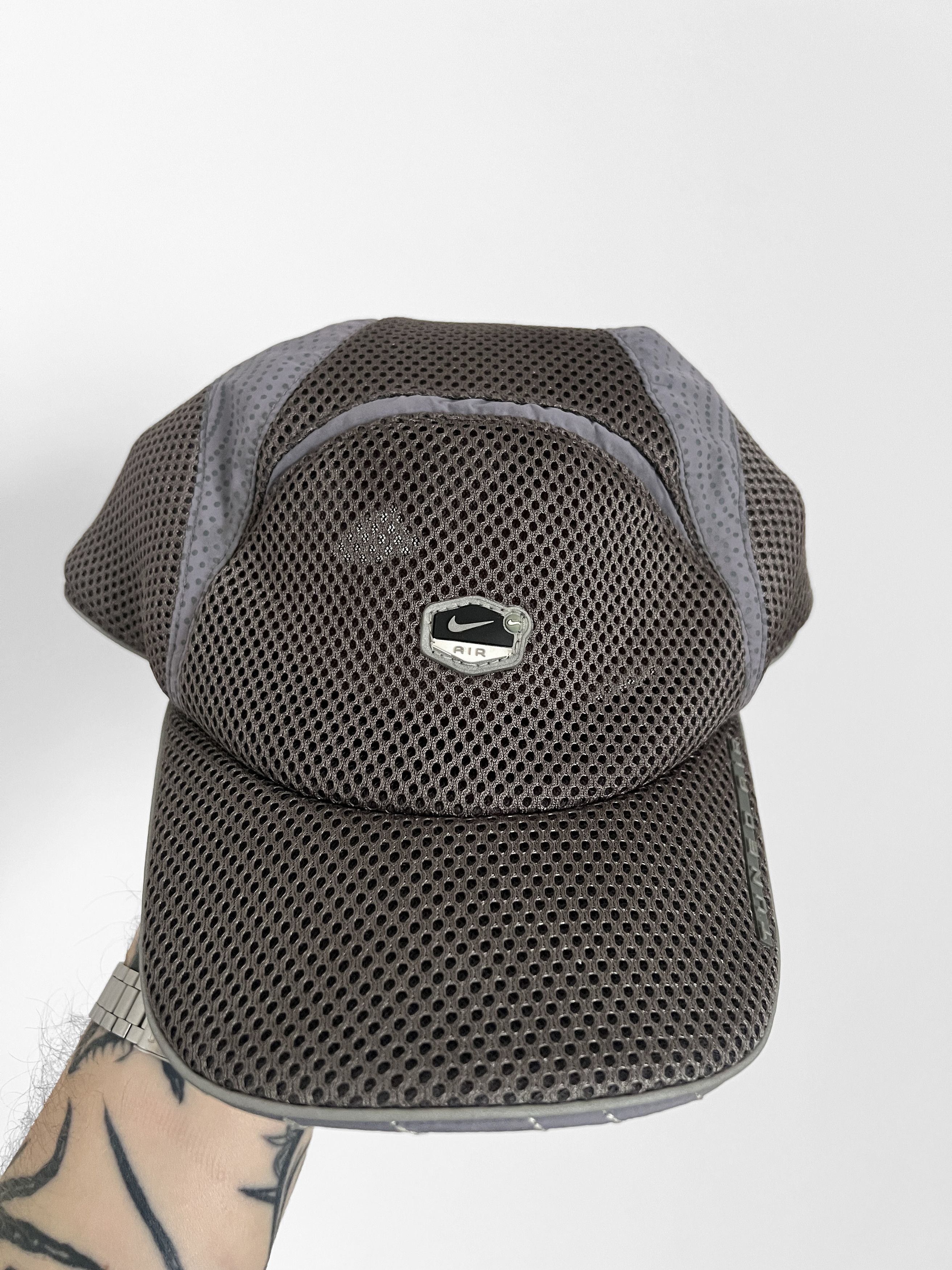 Nike Nike Tuned Air cap hat TN mesh Y2K vintage Size ONE SIZE - 3 Thumbnail