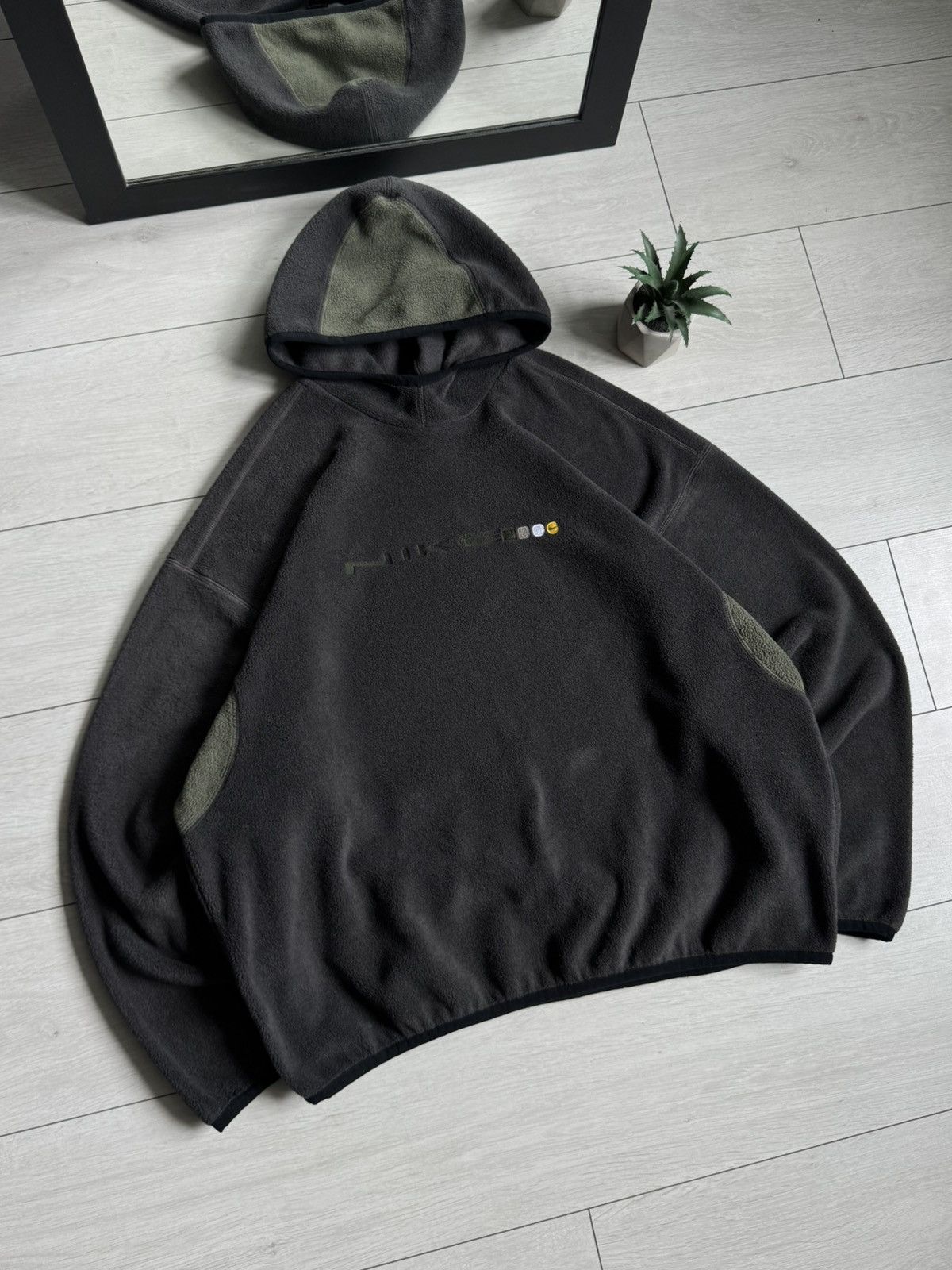 Nike Vintage Nike Ninja Fleece Drill Sherpa Jacket Size US XL / EU 56 / 4 - 2 Thumbnail