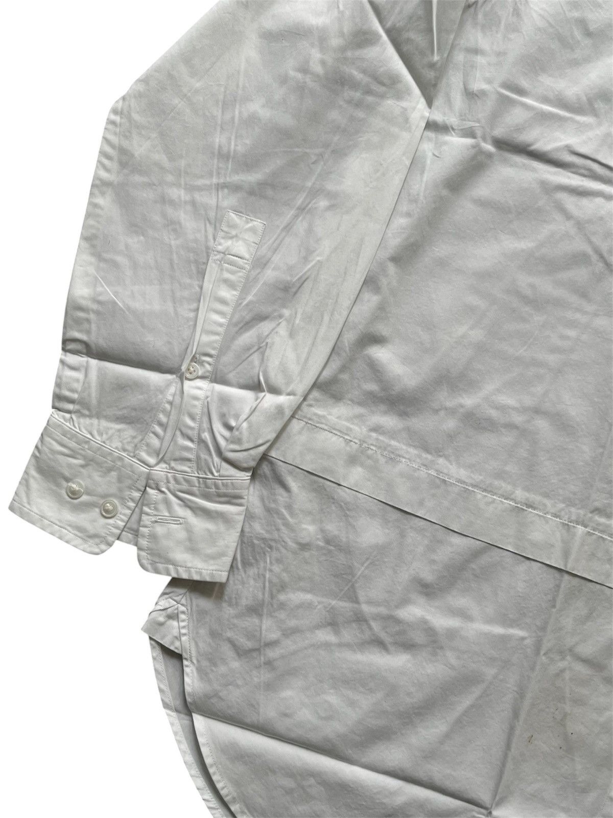 Jil Sander × Uniqlo Uniqlo Jil Sander Mandarin Collar Oversized Shirt Size US L / EU 52-54 / 3 - 3 Thumbnail