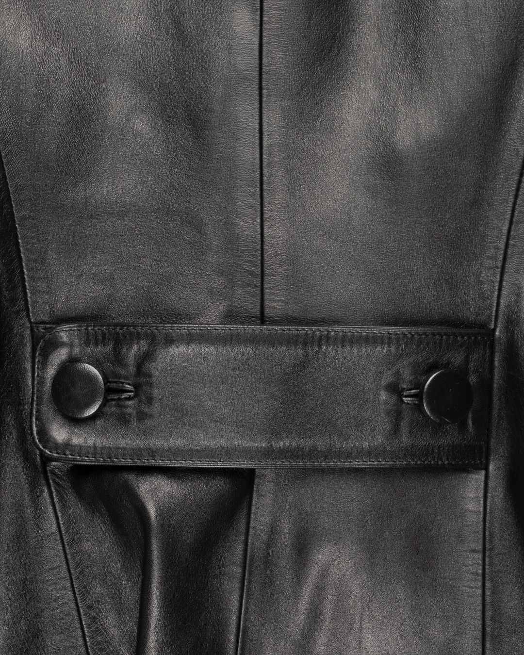 Tom Ford × Yves Saint Laurent AW2001 Leather Officer Jacket | Grailed