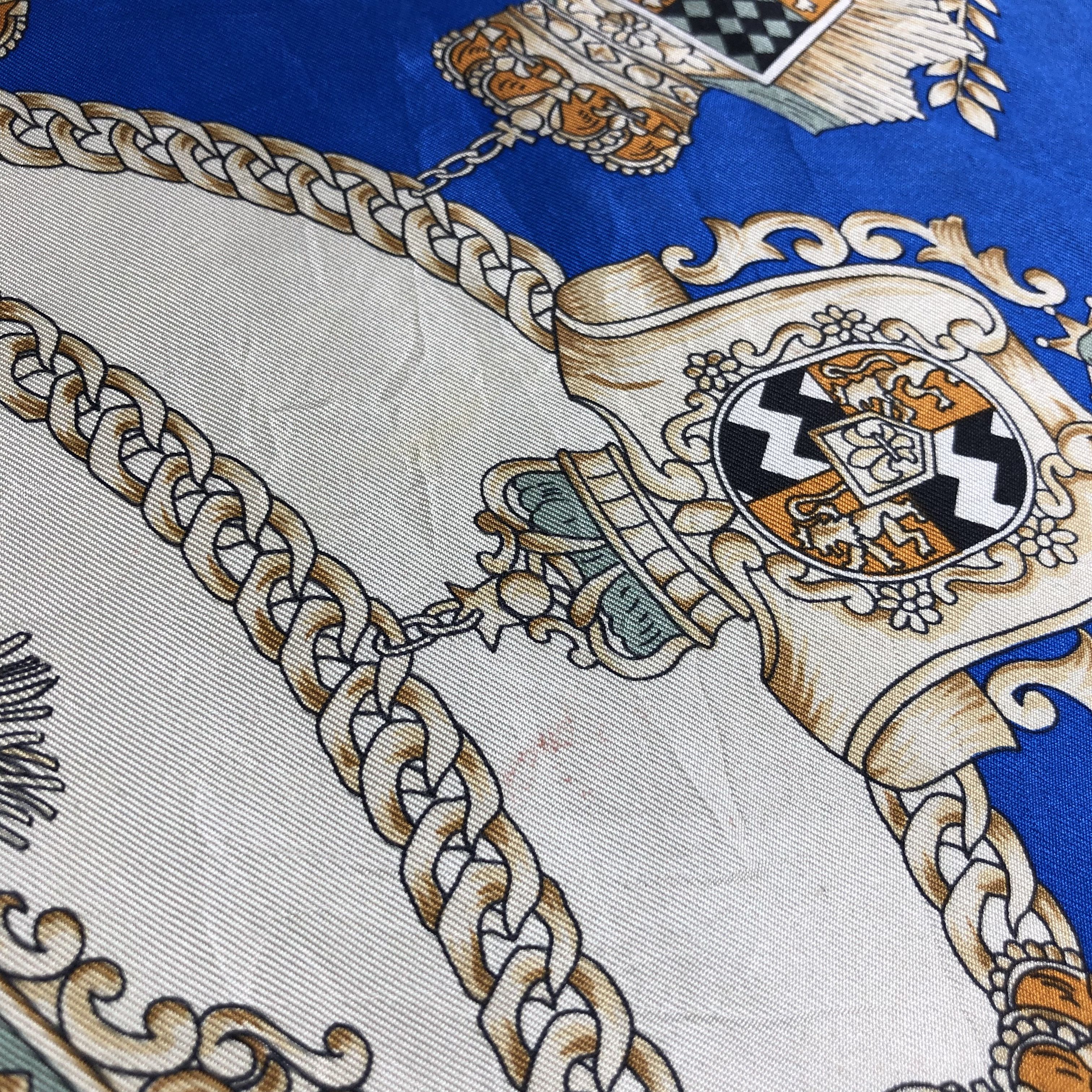 Japanese Brand Luxury Design Silk Scarf M517 Size ONE SIZE - 8 Thumbnail