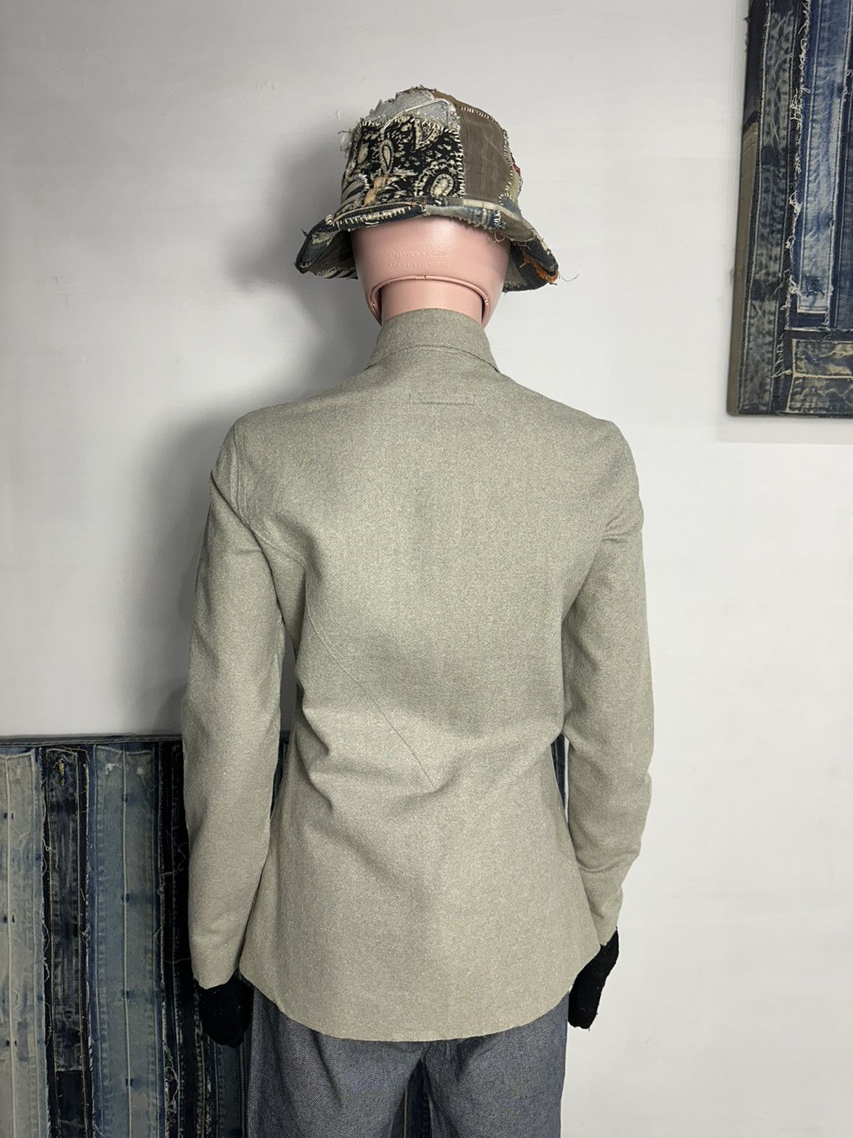 Jean Paul Gaultier Archives!!! Jean Paul Gaultier Classique Wool Shirt Size S / US 4 / IT 40 - 4 Thumbnail