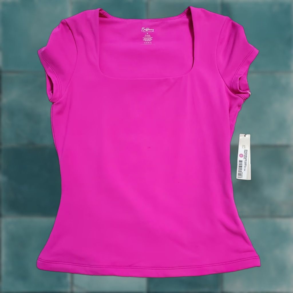Vintage Buffbunny Butter Short Sleeve Hip Top Candy Crush Pink Women M Size M / US 6-8 / IT 42-44 - 1 Thumbnail