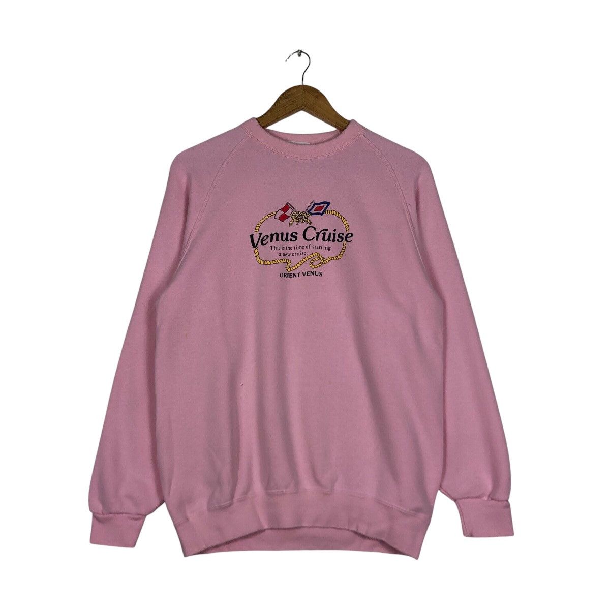 Vintage Venus Cruise Vintage Sweatshirt 90s Small Size US M / EU 48-50 / 2 - 1 Thumbnail