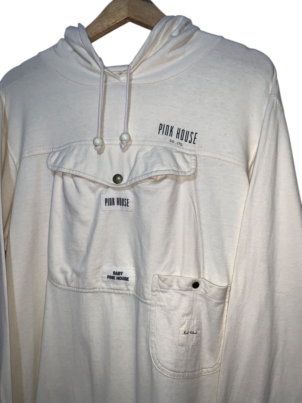 Karl Helmut Karl Helmut x Pink House patch cagoule pullover hoodie Size US L / EU 52-54 / 3 - 3 Thumbnail
