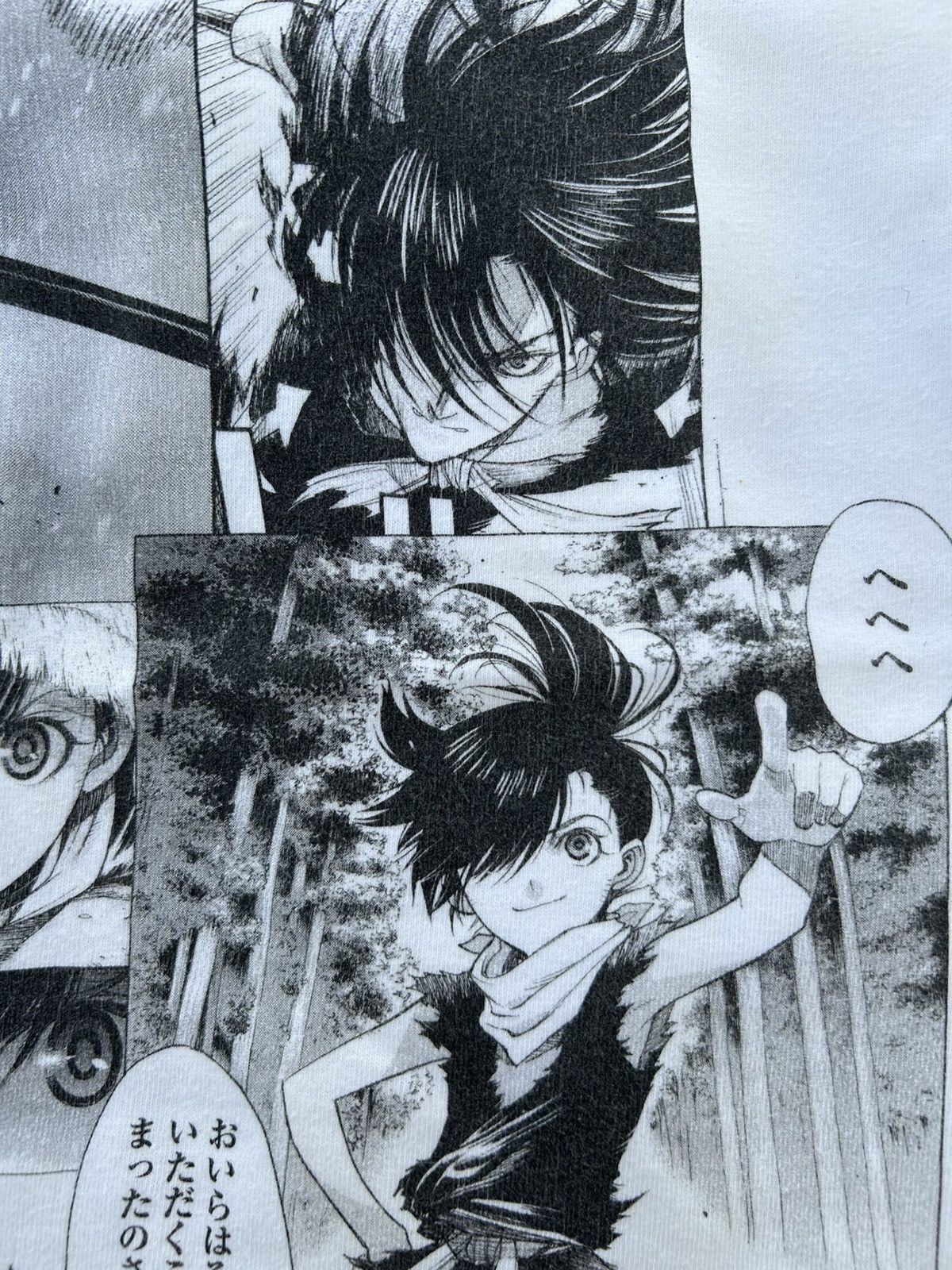 Anime × Japanese Brand × Vintage Vintage Anime Manga Dororo to Hyakkimaru-Den Shirt Size US XL / EU 56 / 4 - 5 Thumbnail