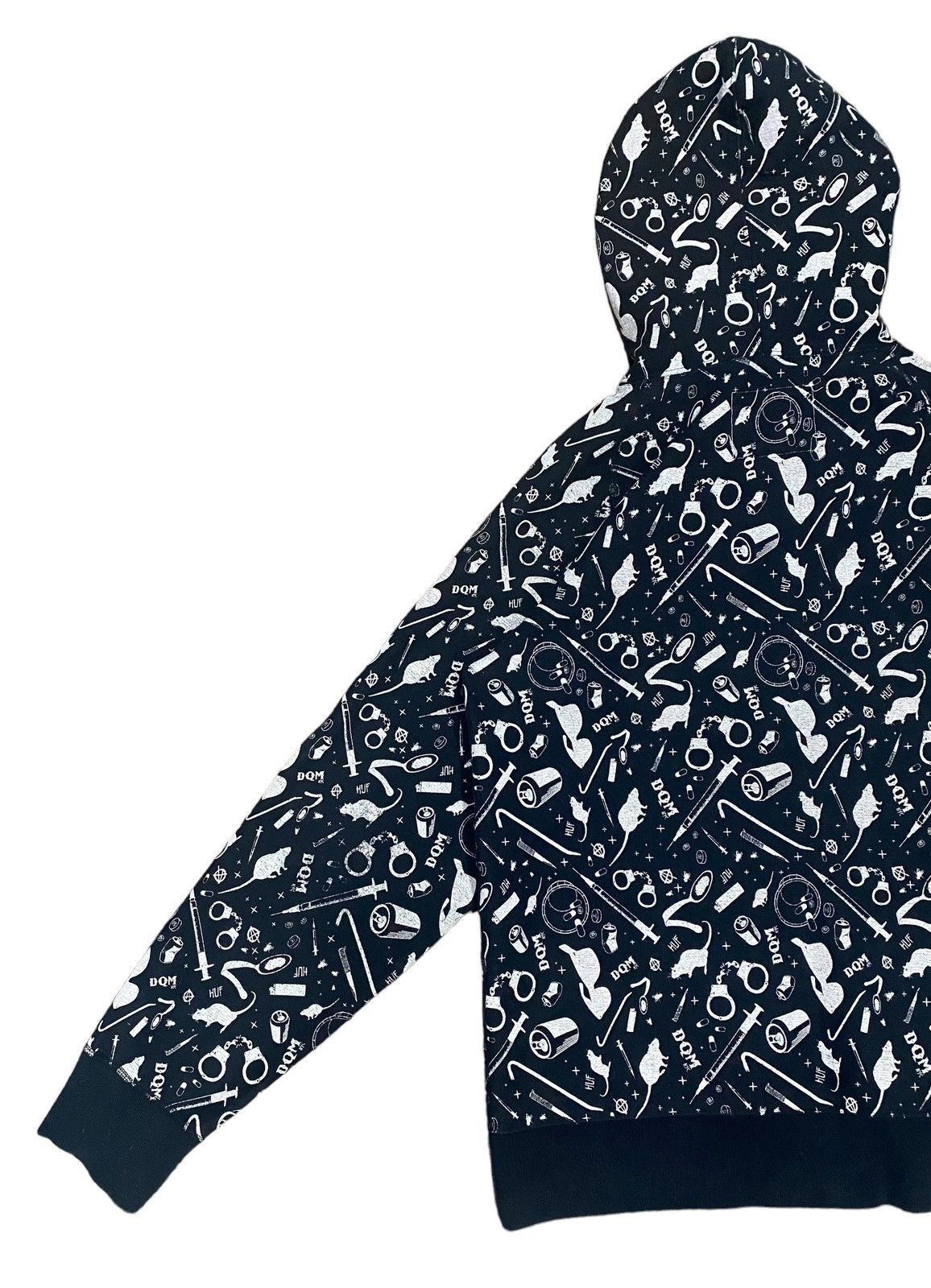 DQM Huf X Dqm Fullprint Zipper Hoodie Size US L / EU 52-54 / 3 - 9 Thumbnail